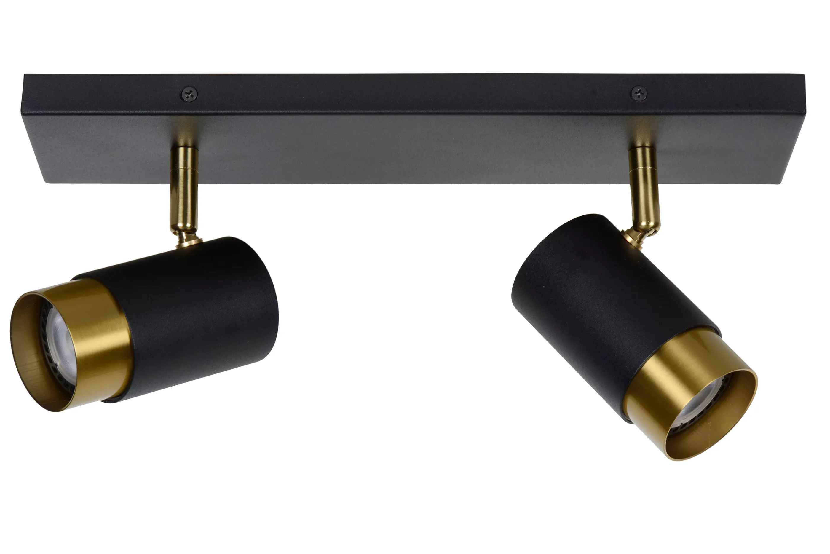 New FLORIS - Plafondspot - 2xGU10 - Zwart Plafondlampen