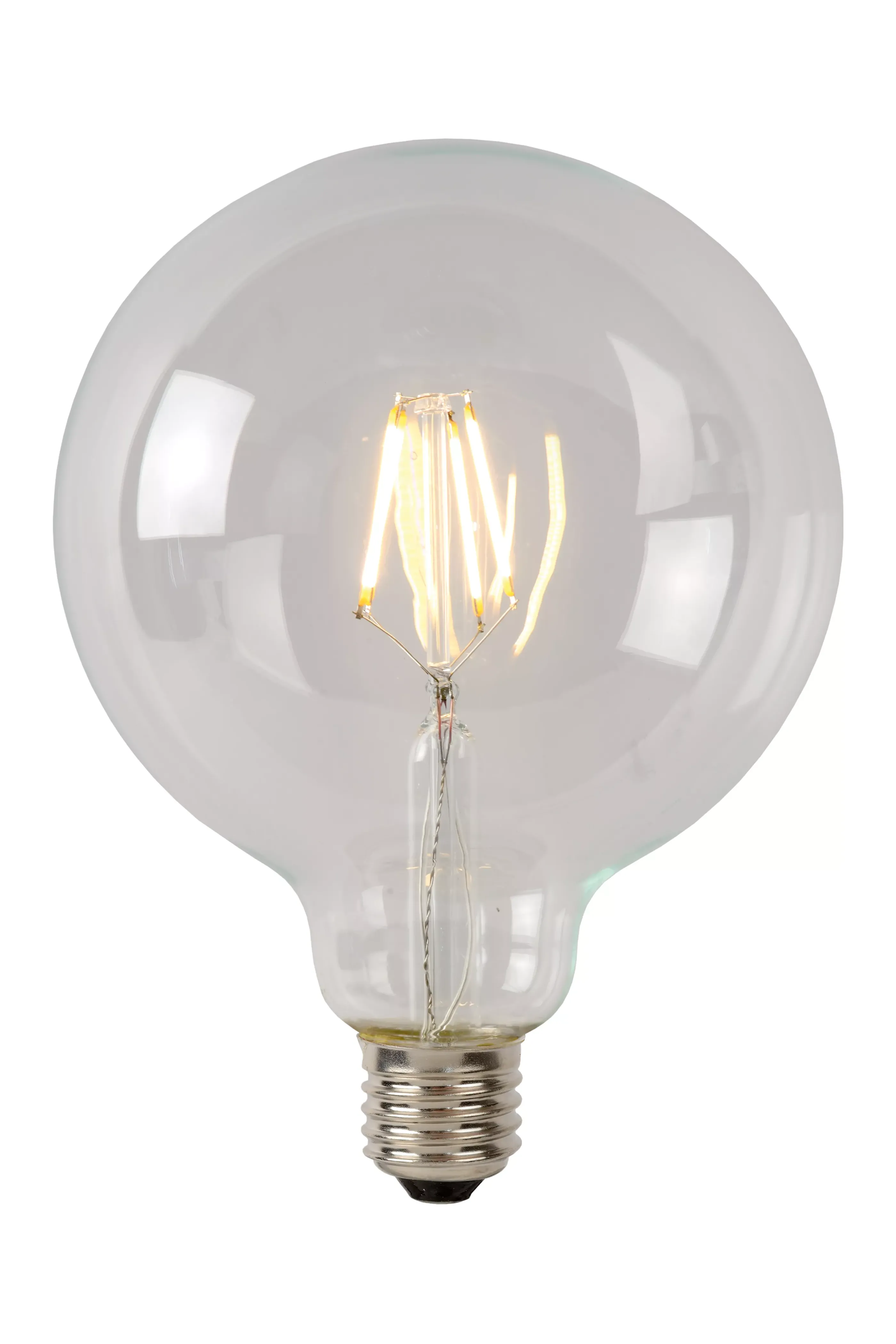 New G95 Class B - Filament lamp - Ø 9,5 cm - LED Dimb. - E27 - 1x7W 2700K - Transparant Kooldraadlampen