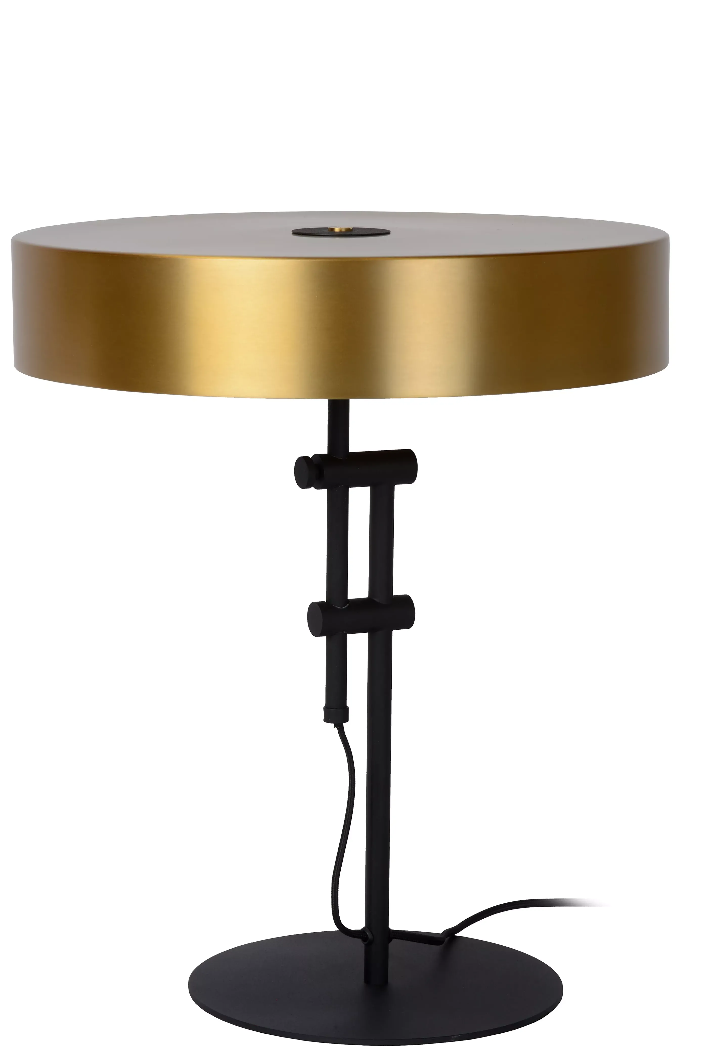 New GIADA - Tafellamp - Ø 40 cm - 2xE27 - Mat Goud / Messing Tafellampen