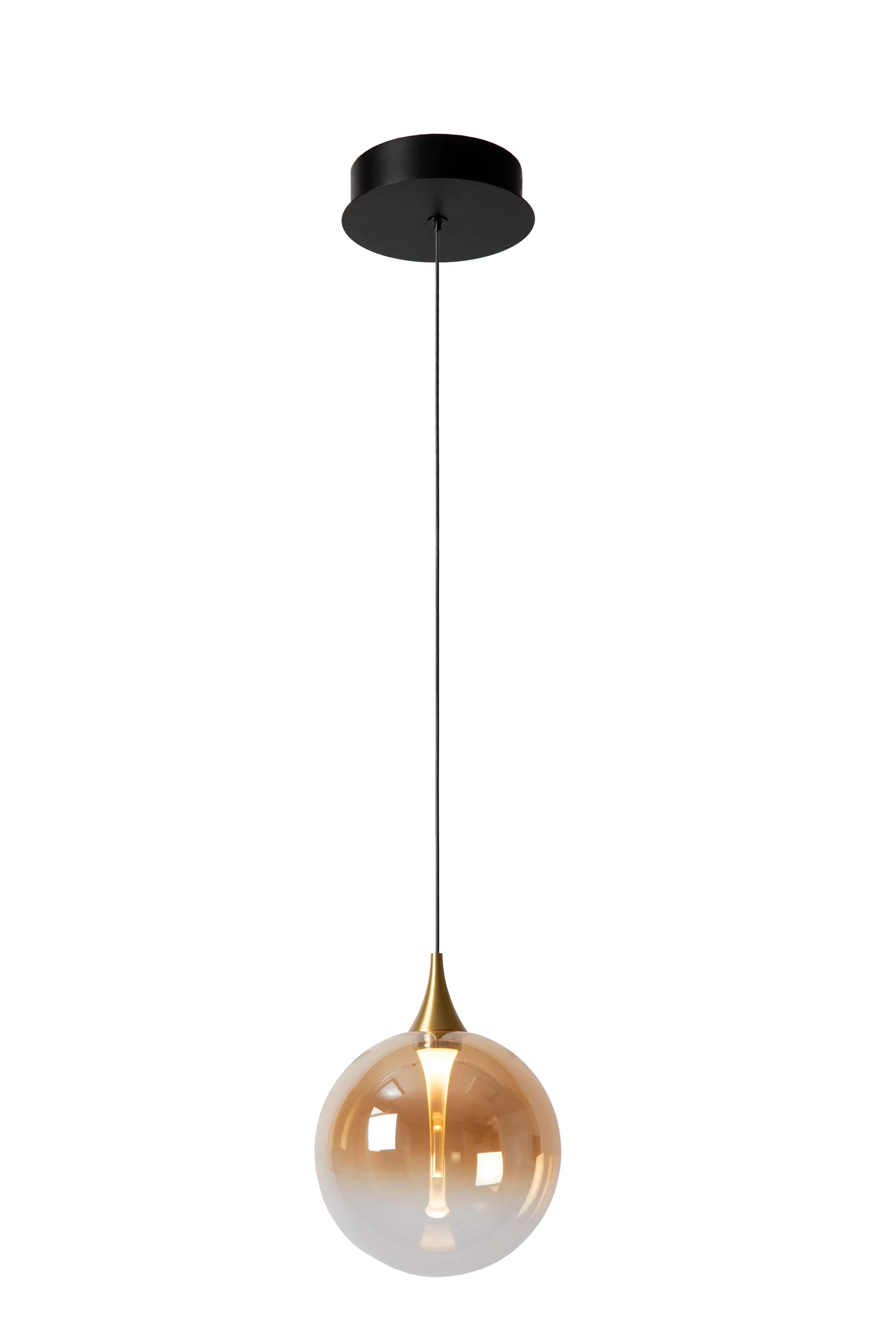 Online GISELA - Hanglamp - Ø 16 cm - LED - 1x5W 2700K - Amber Hanglampen