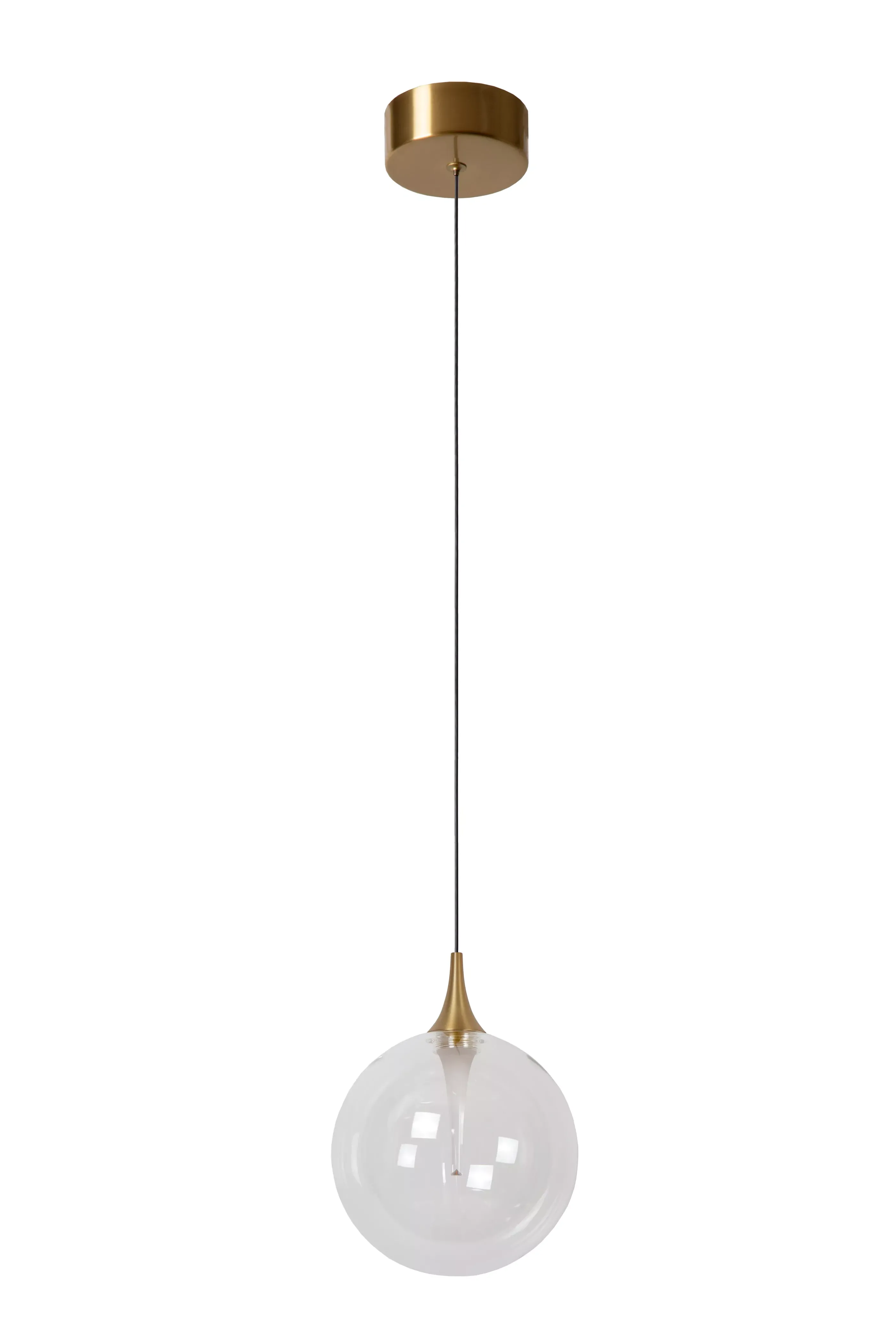 New GISELA - Hanglamp - Ø 16 cm - LED - 1x5W 2700K - Transparant Hanglampen