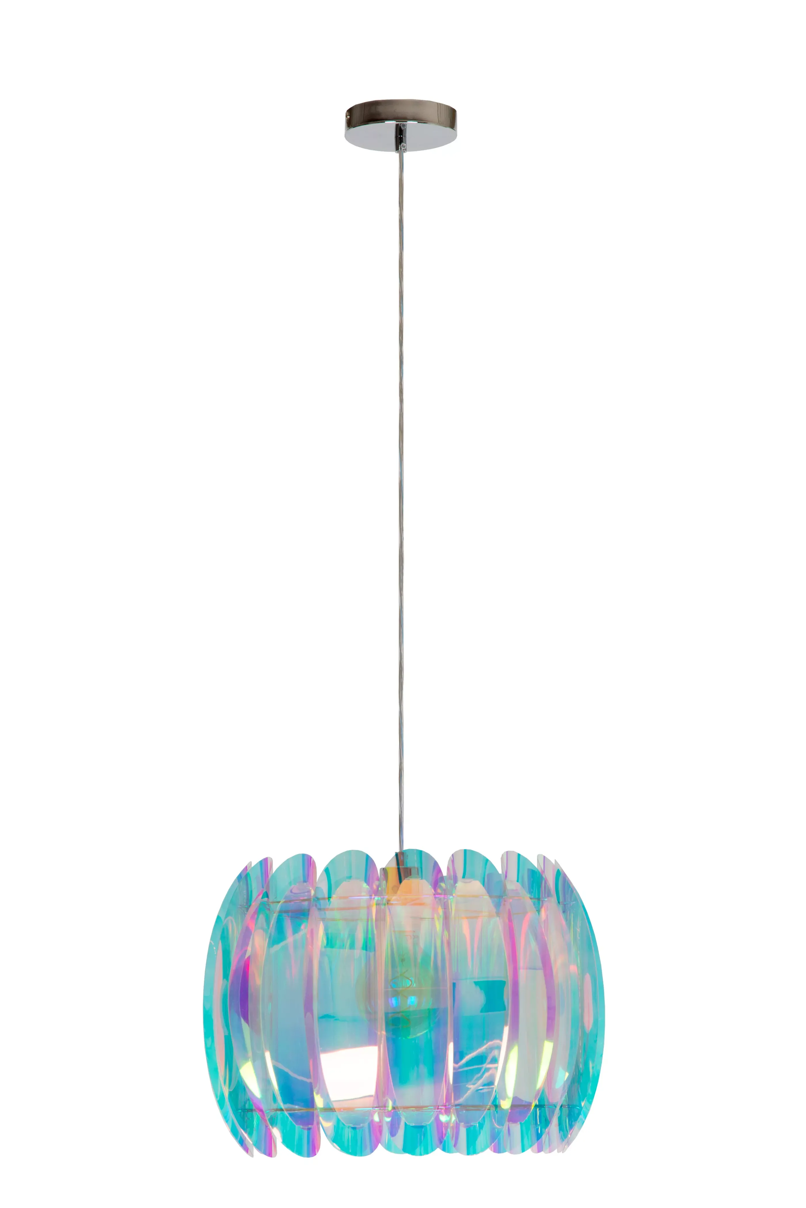 New GLINSTAR - Hanglamp - Ø 40 cm - 1xE27 - Multicolor Hanglampen
