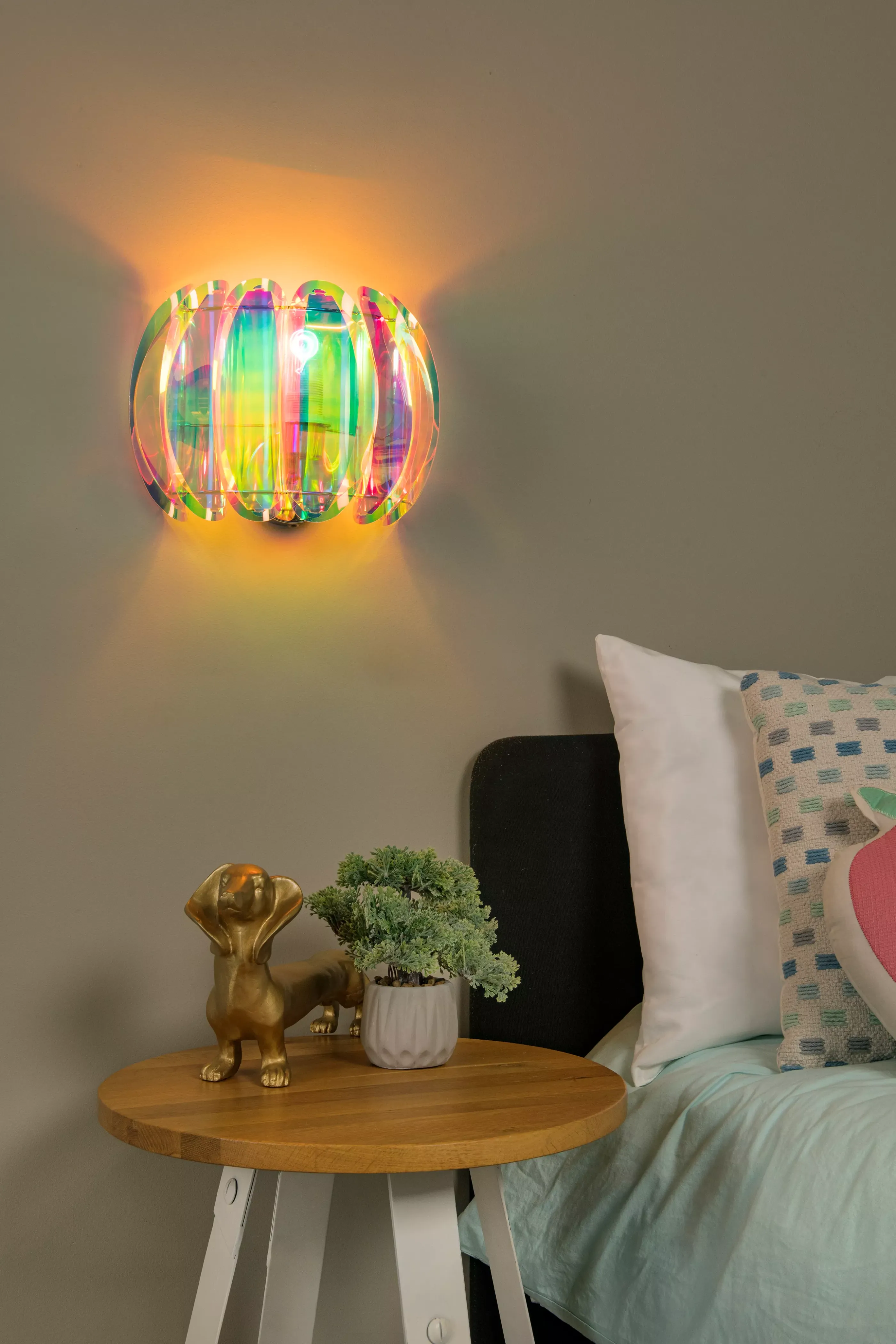 Flash Sale GLINSTAR - Wandlamp - 1xE27 - Multicolor Wandverlichting