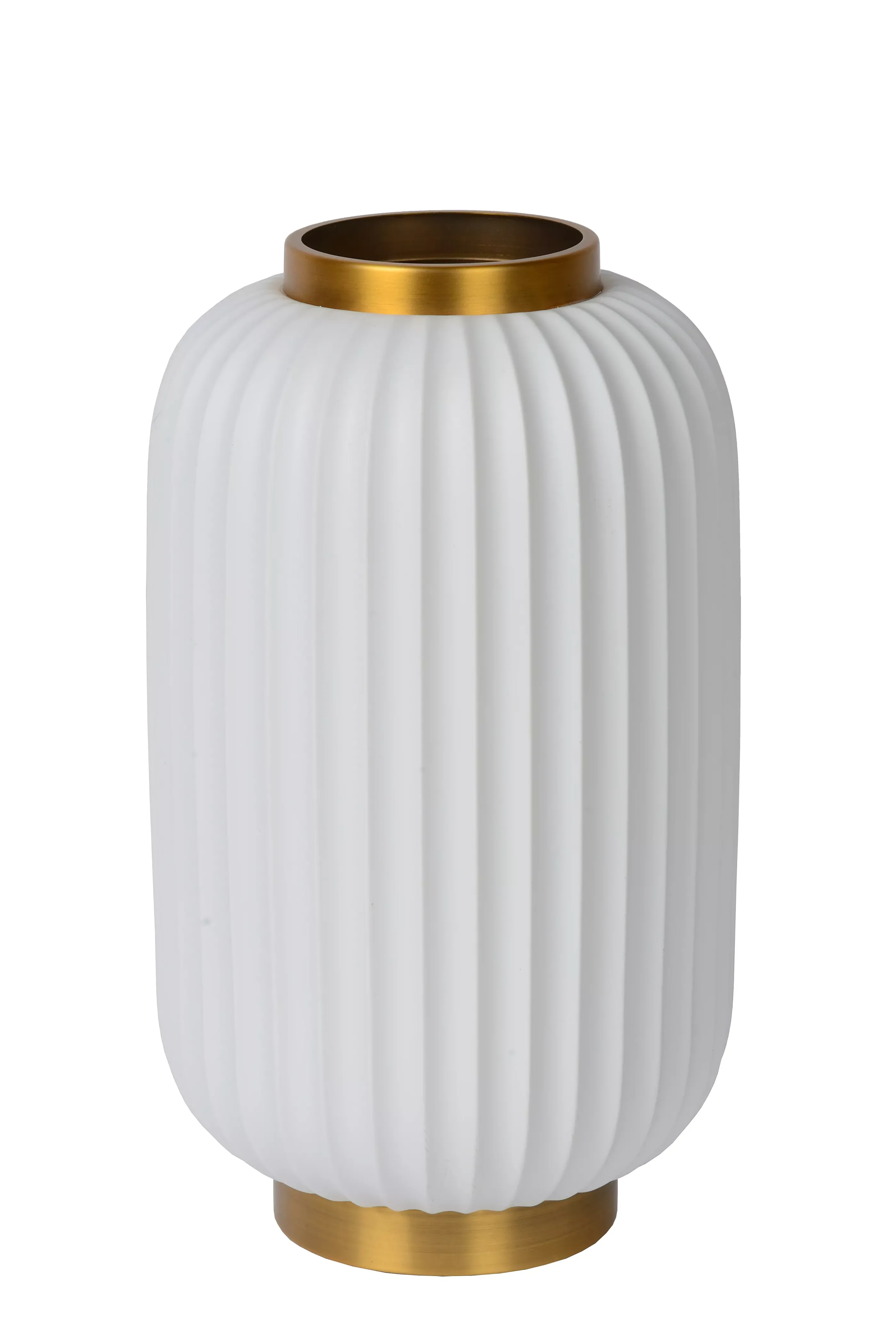 Outlet GOSSE - Tafellamp - Ø 19,7 cm - 1xE14 - Wit Tafellampen
