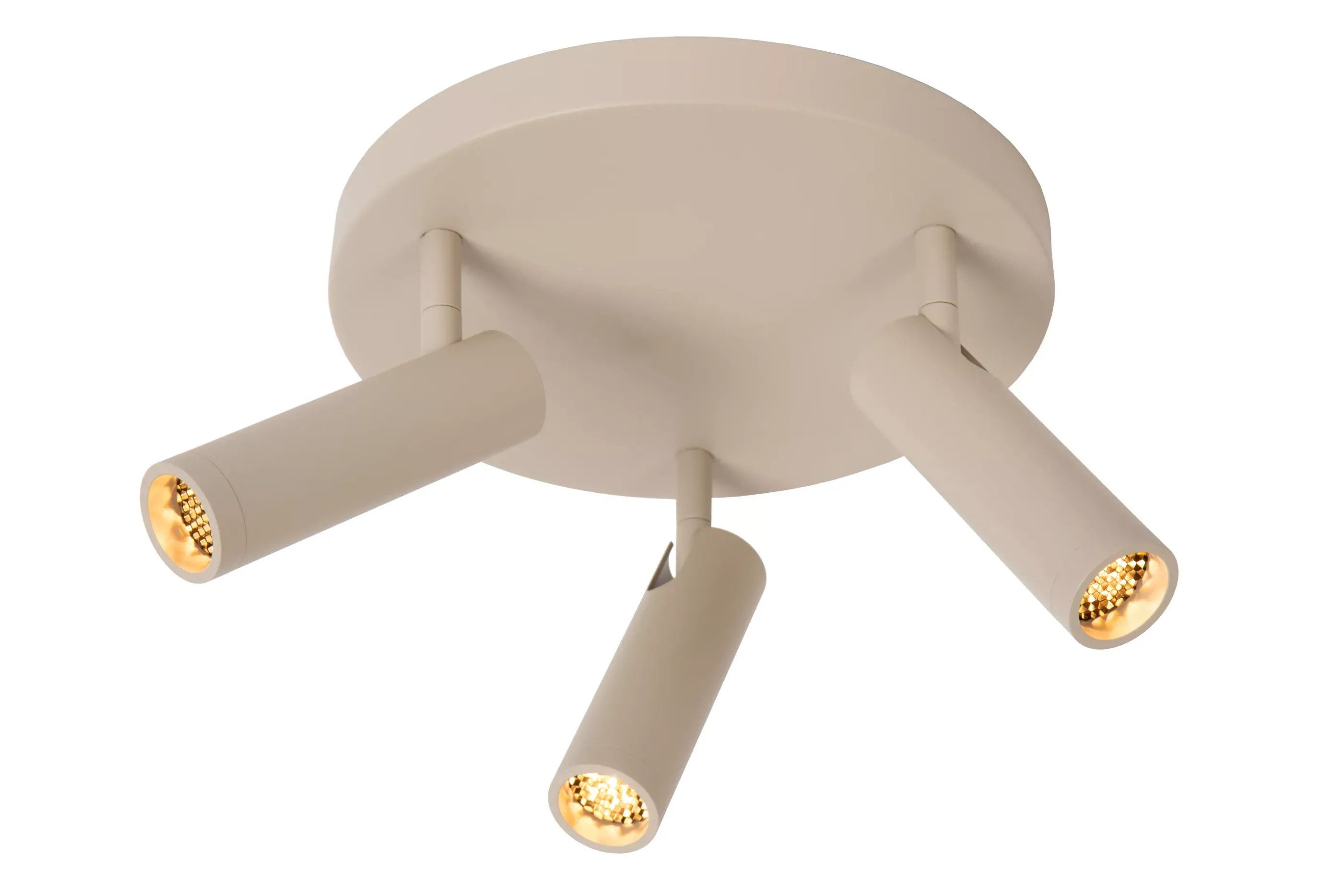 Hot GRADO - Plafondspot - Ø 25 cm - 3xGU10 (MR11) - Taupe Plafondlampen