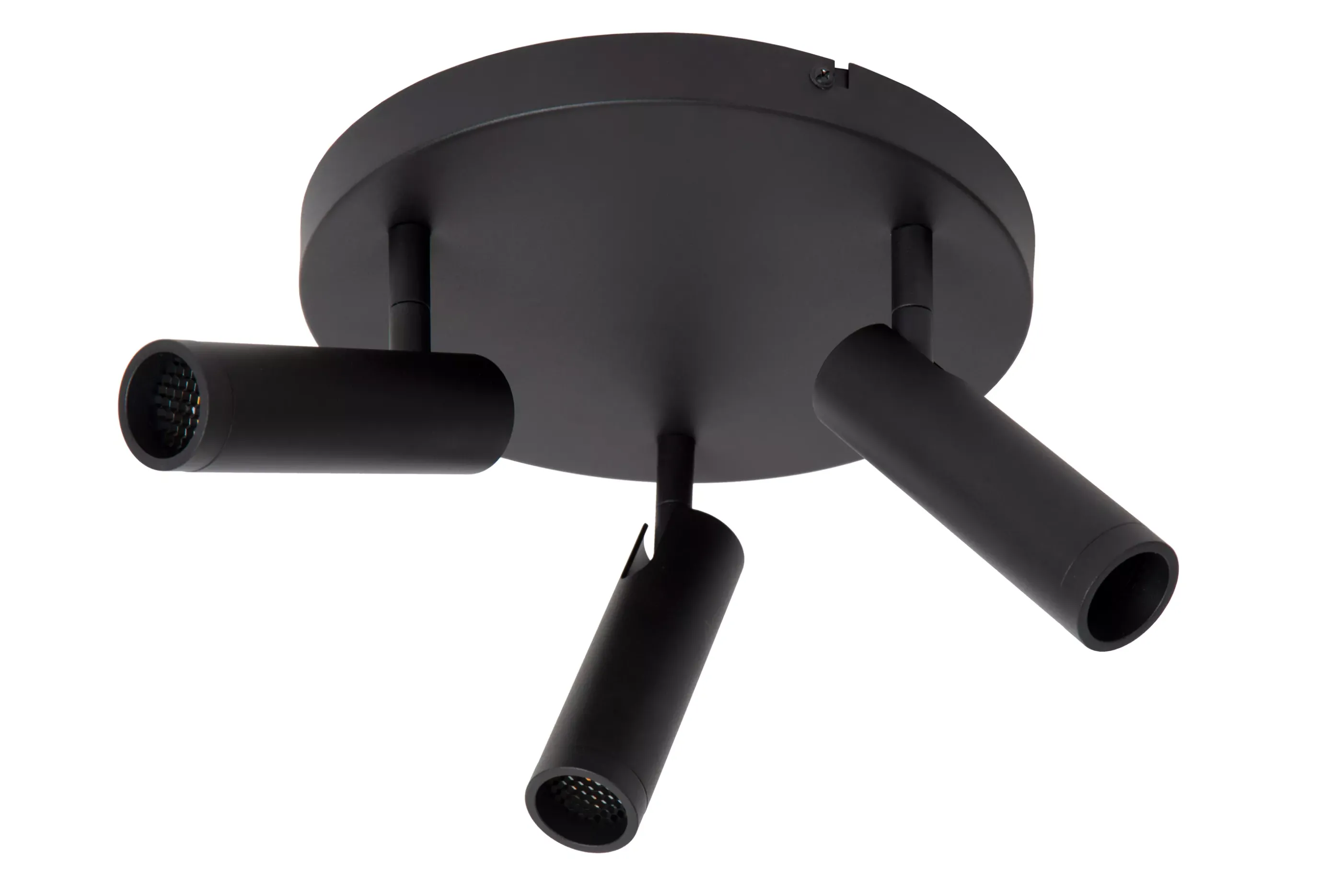 Outlet GRADO - Plafondspot - Ø 25 cm - 3xGU10 (MR11) - Zwart Plafondlampen