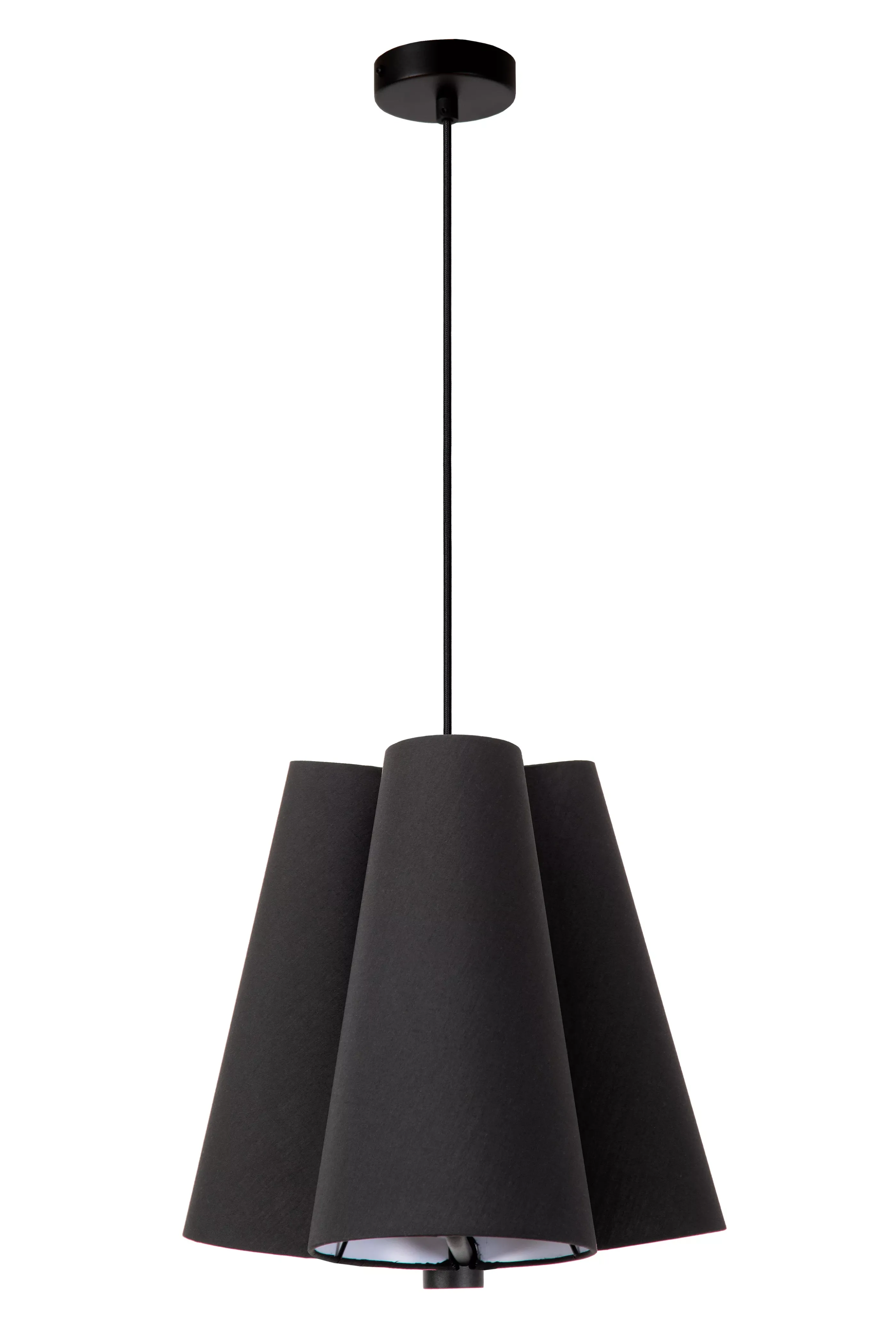 Sale GREGORY - Hanglamp - Ø 34,3 cm - 3xE27 - Zwart Hanglampen