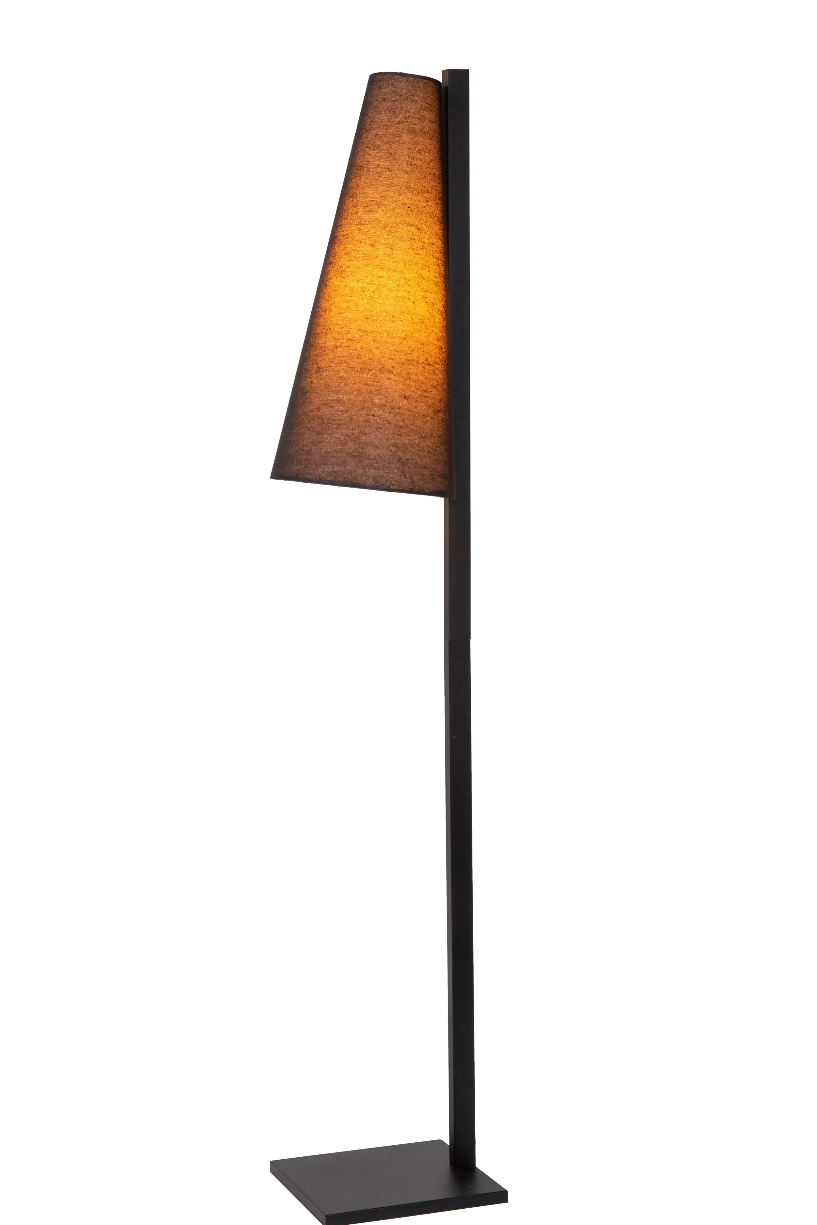 Discount GREGORY - Vloerlamp - 1xE27 - Zwart Staande Lampen