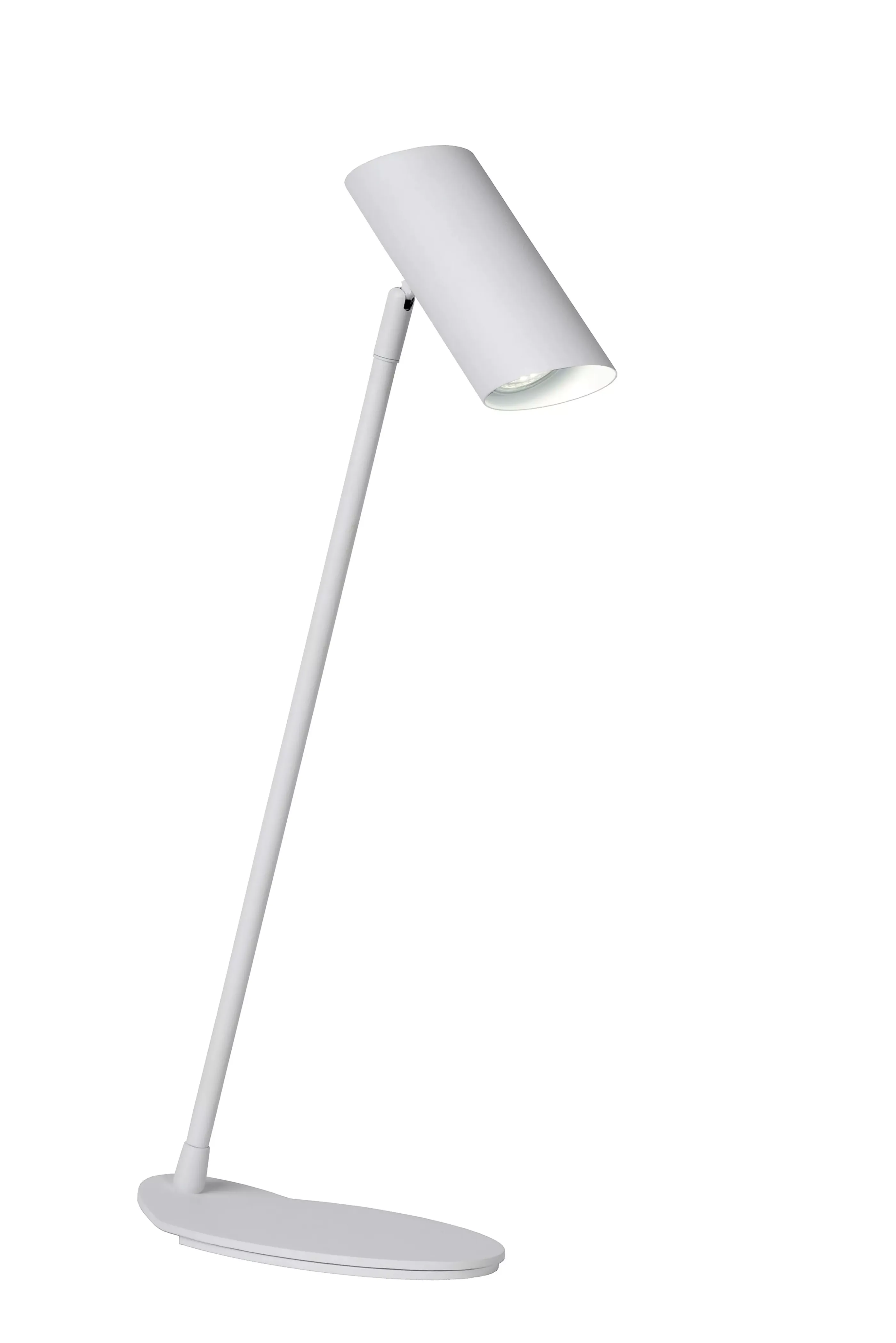 Outlet HESTER - Bureaulamp - 1xGU10 - Wit Bureaulampen