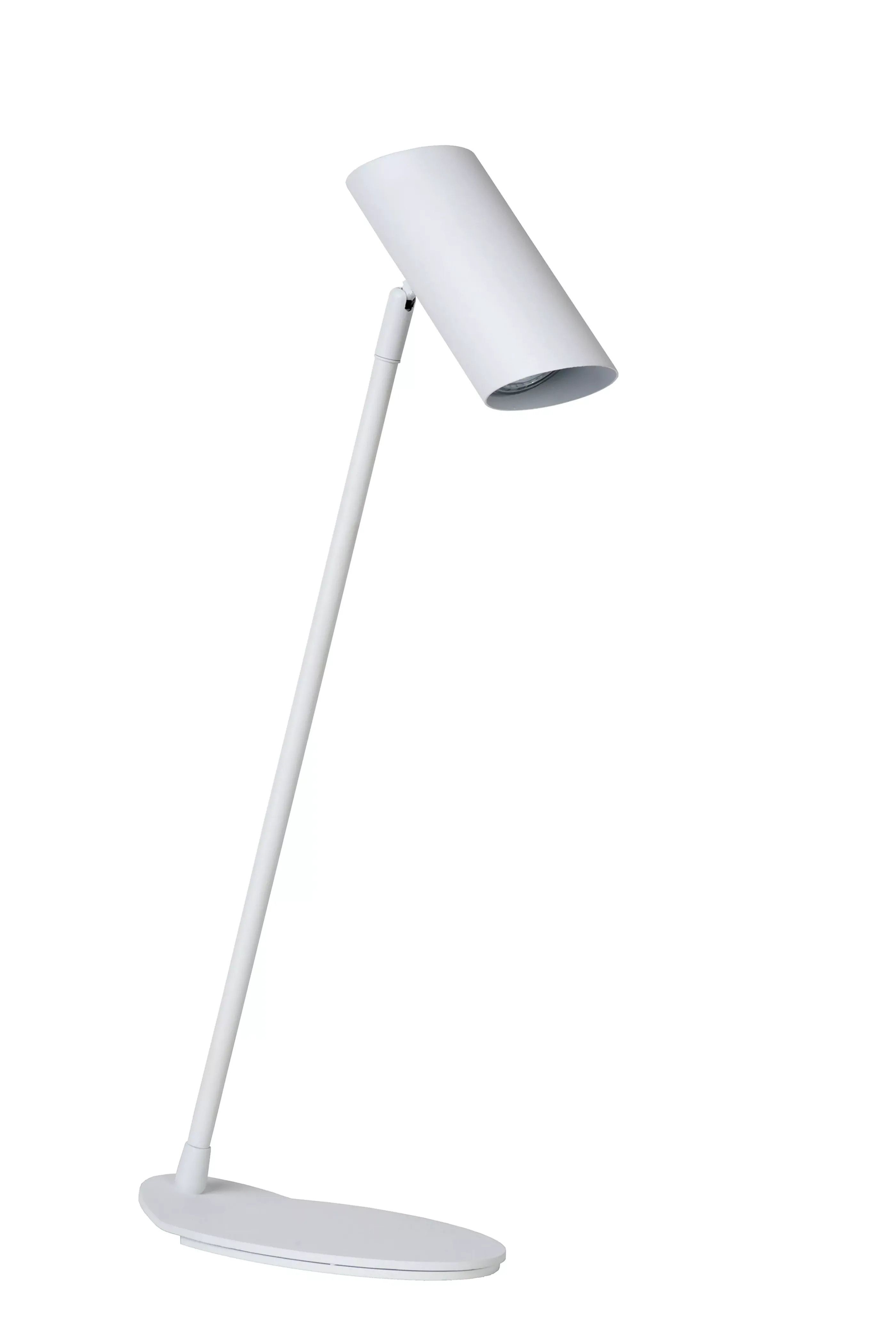 Outlet HESTER - Bureaulamp - 1xGU10 - Wit Bureaulampen