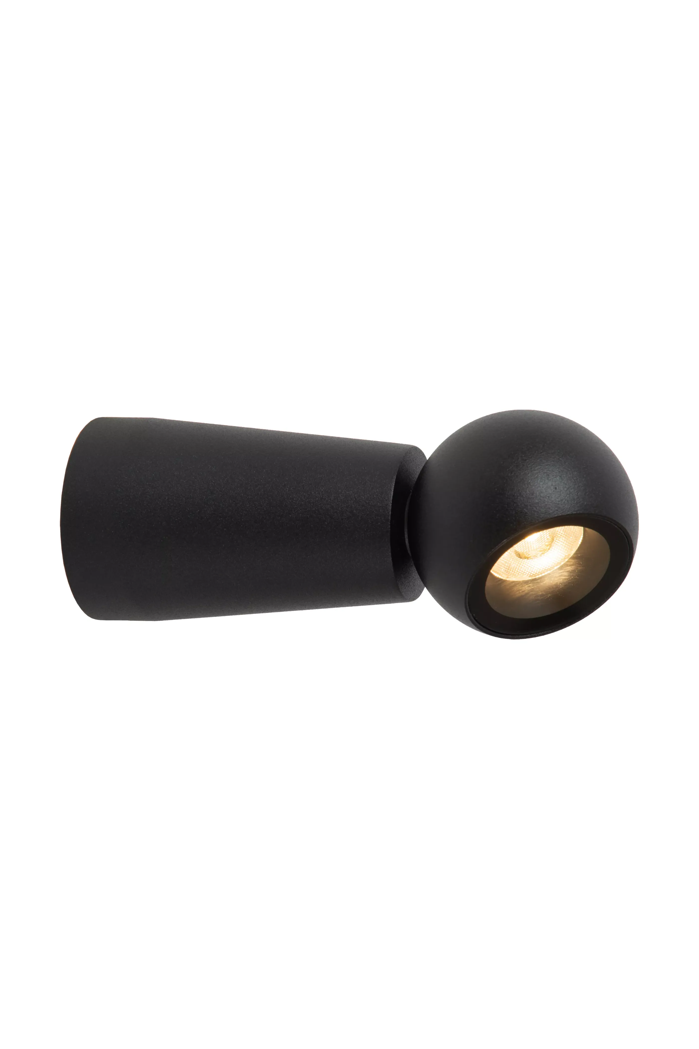Store IPSOS - Wandlamp Badkamer - LED - 1x6W 2700K - IP54 - Zwart Wandverlichting