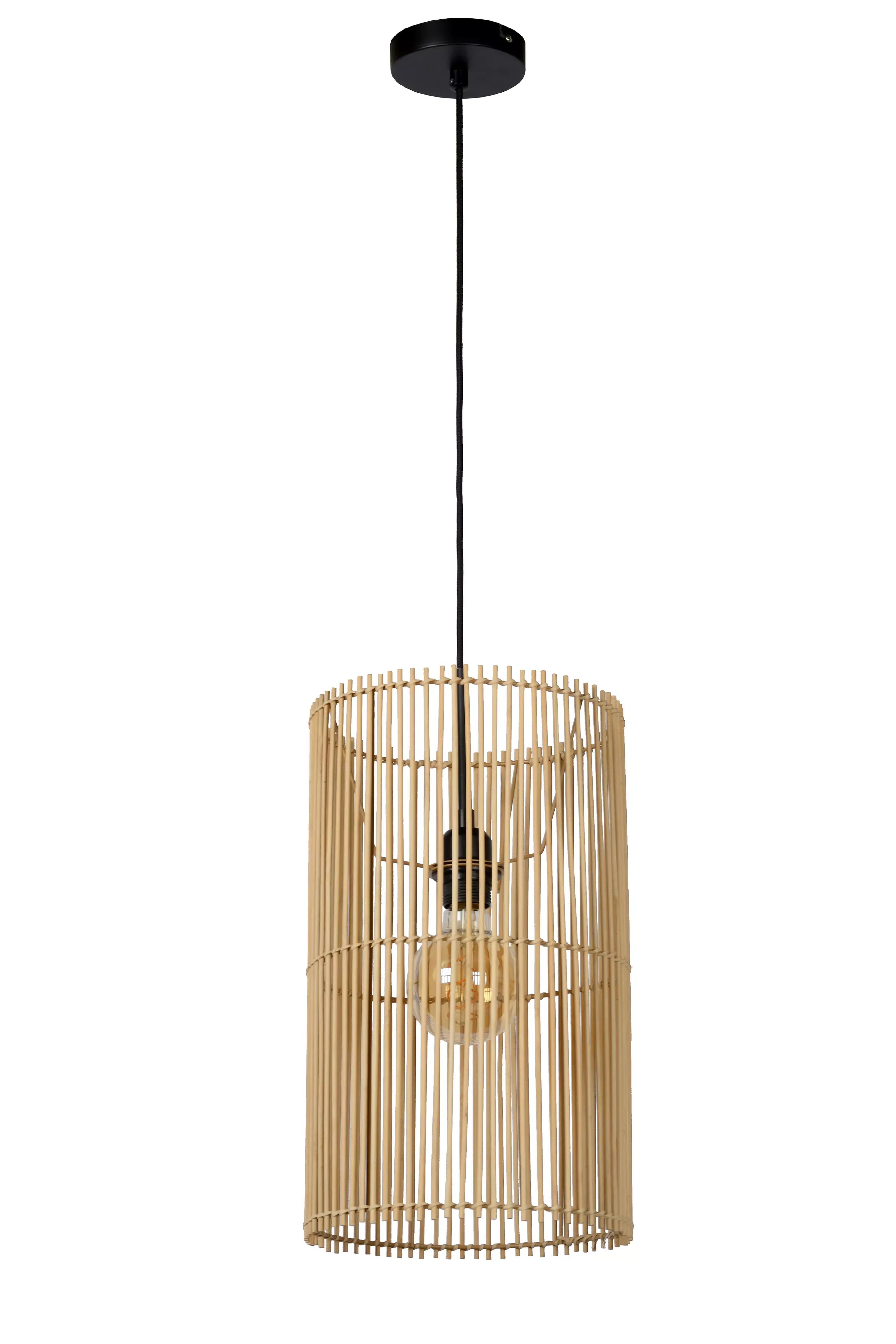 Sale JANTINE - Hanglamp - Ø 26 cm - 1xE27 - Naturel Hanglampen