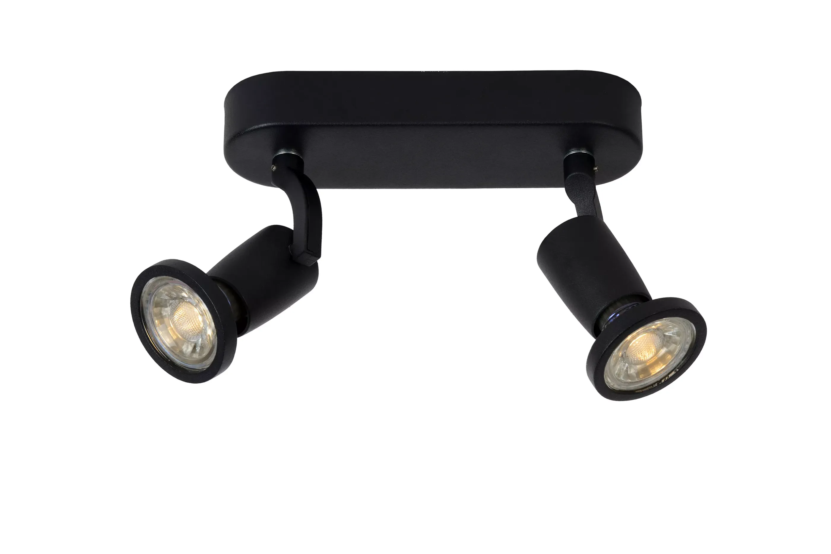 Cheap JASTER-LED - Plafondspot - LED - GU10 - 2x5W 2700K - Zwart Plafondlampen