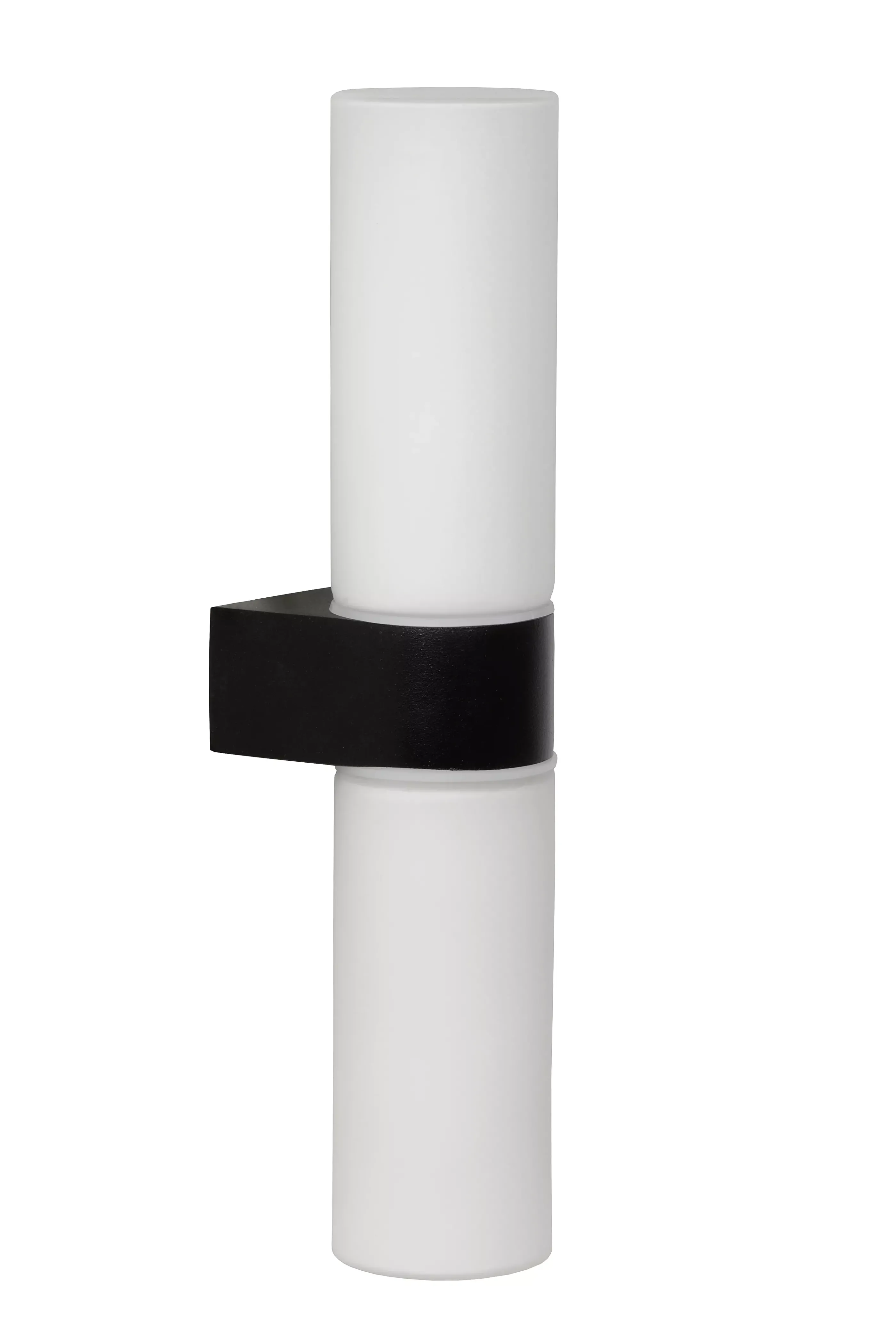 Clearance JESSE - Wandlamp Badkamer - 2xG9 - IP44 - Zwart Wandverlichting