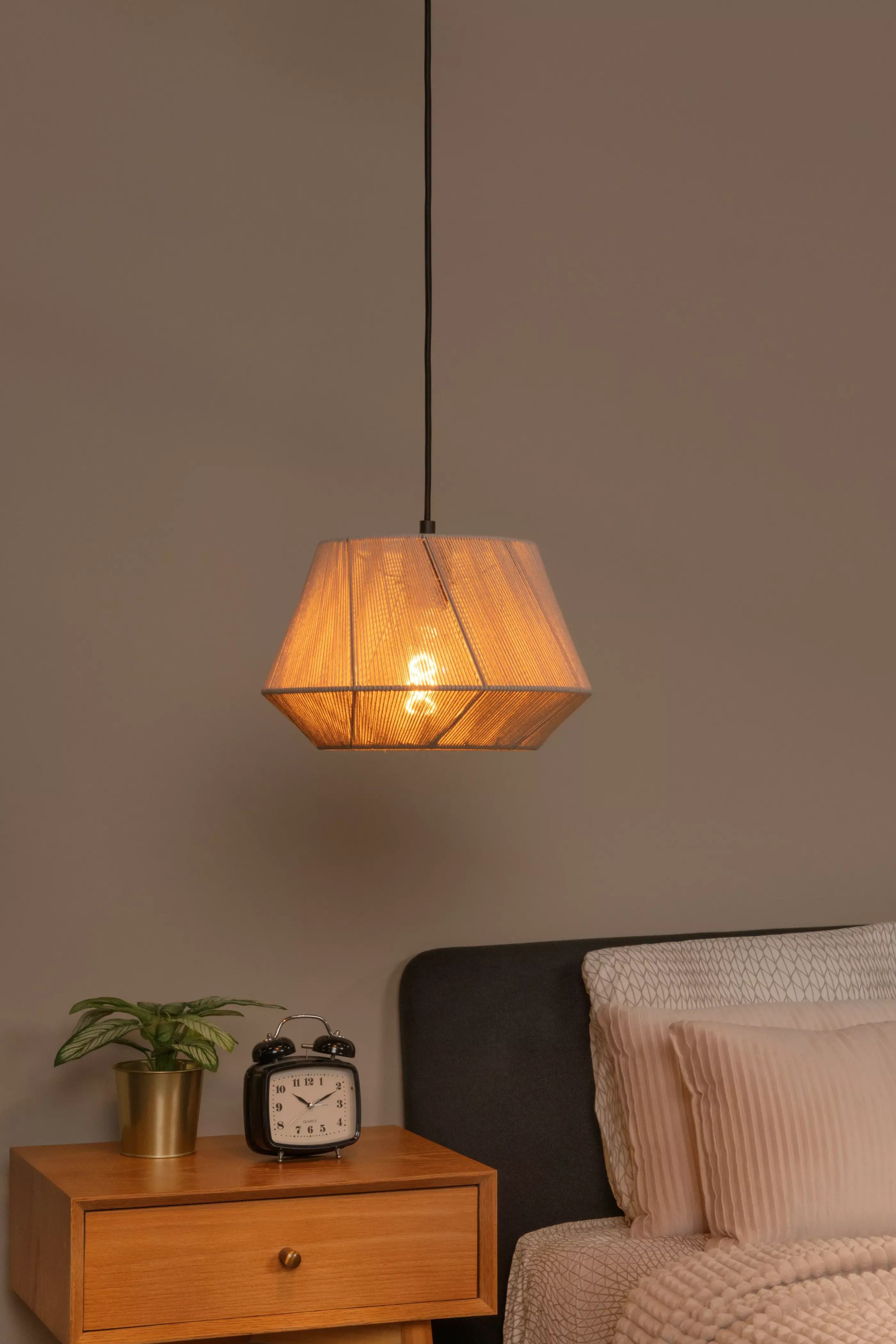 Sale JESSICA - Hanglamp - 1xE27 - Grijs Hanglampen