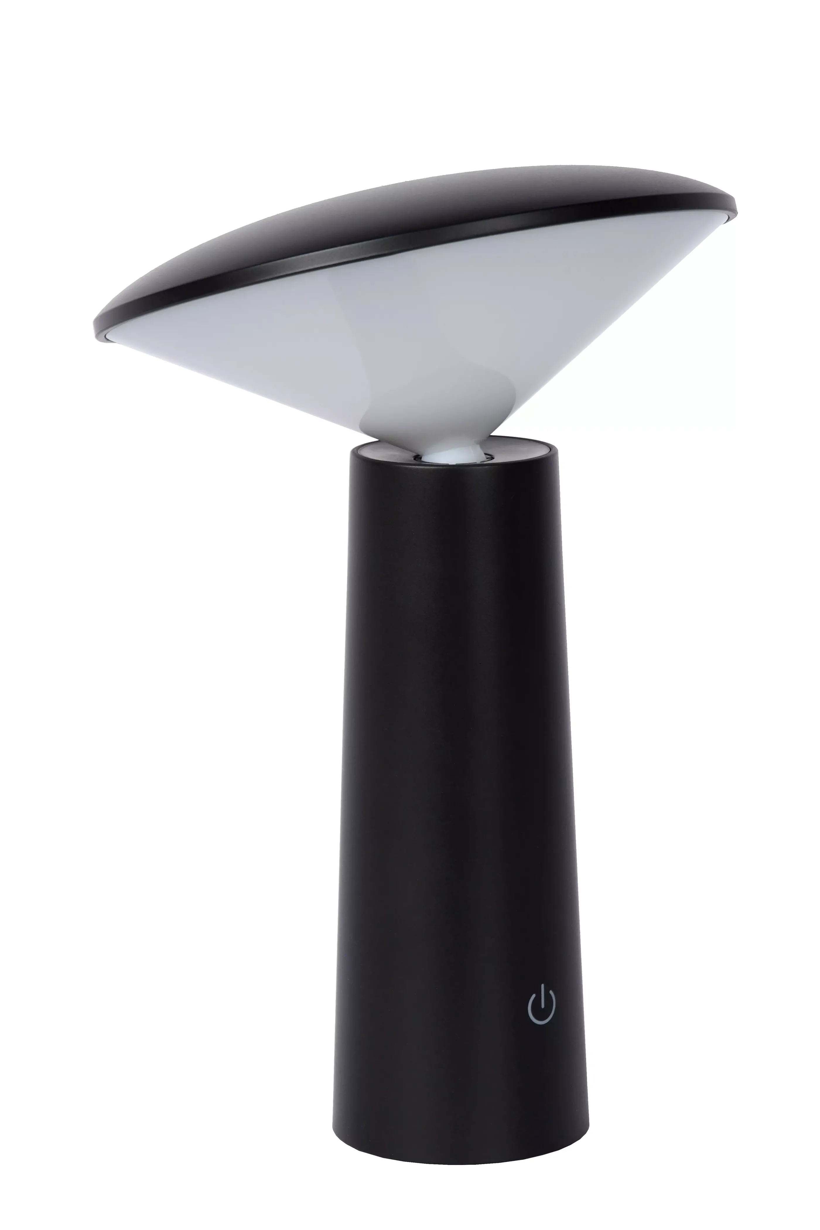 Fashion JIVE - Oplaadbare Tafellamp Binnen/Buiten - Accu/Batterij - Ø 13,7 cm - LED Dimb. - 1x3W 2800K/6500K - IP44 - Zwart Tafellampen Buiten