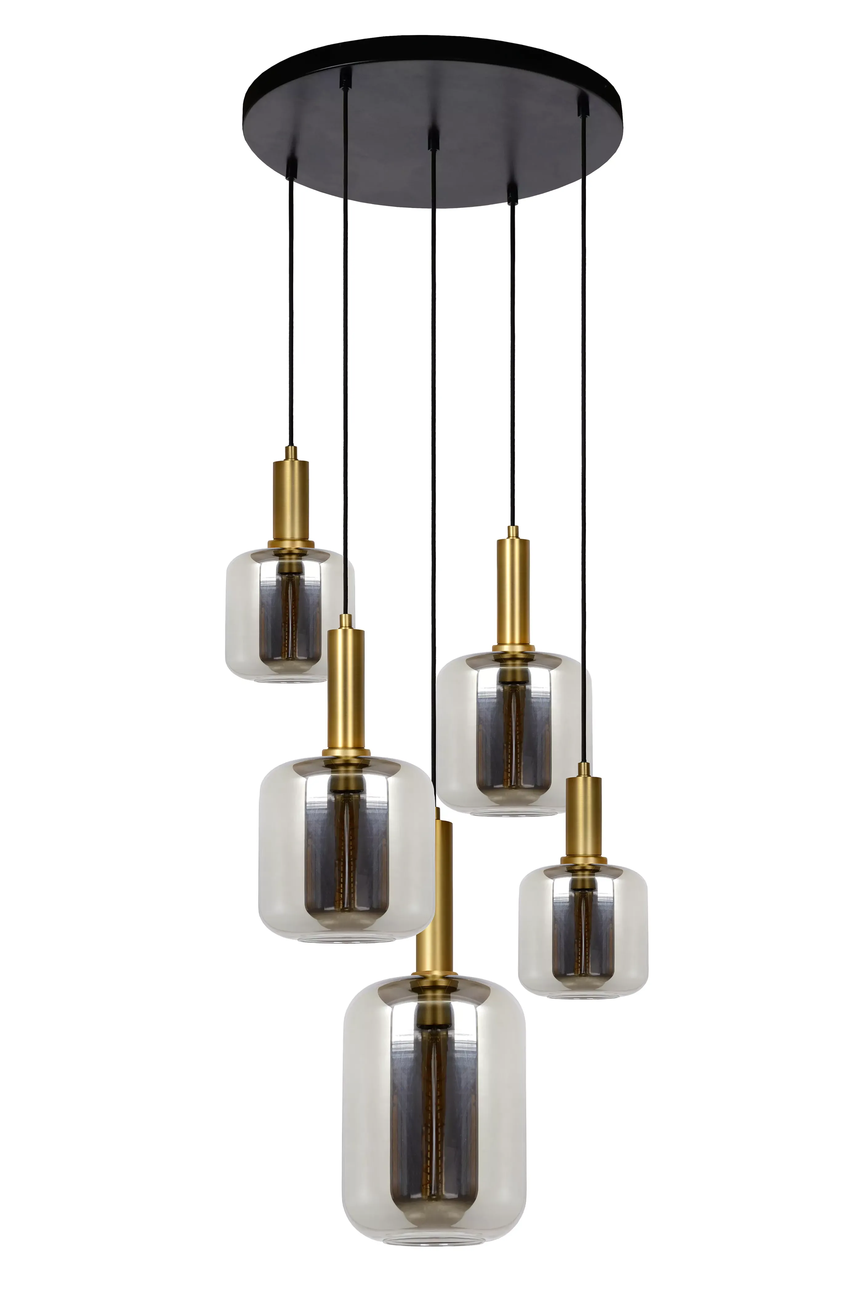 Shop JOANET - Hanglamp - Ø 66 cm - 5xE27 - Fumé Hanglampen