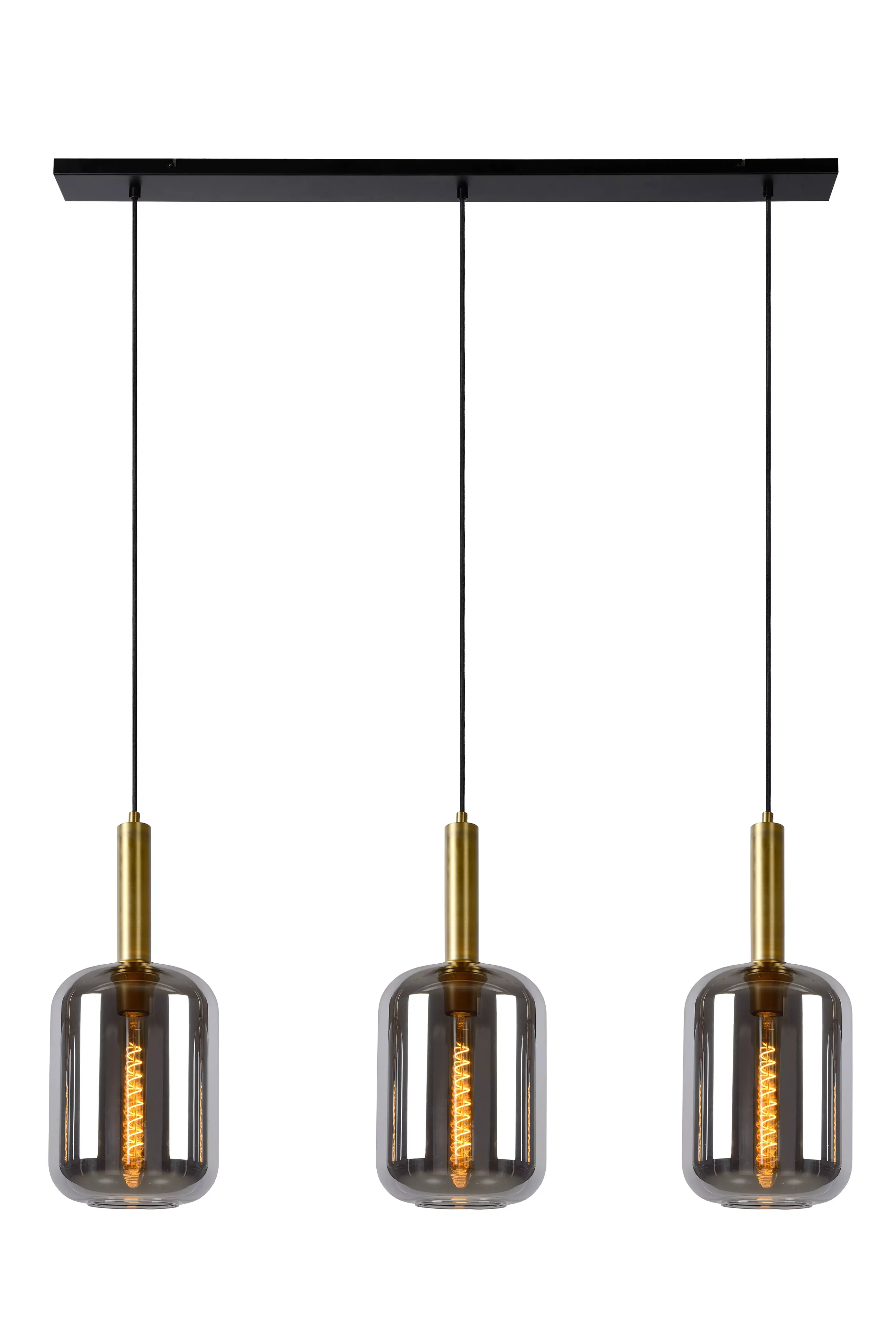 Sale JOANET - Hanglamp - 3xE27 - Fumé Hanglampen