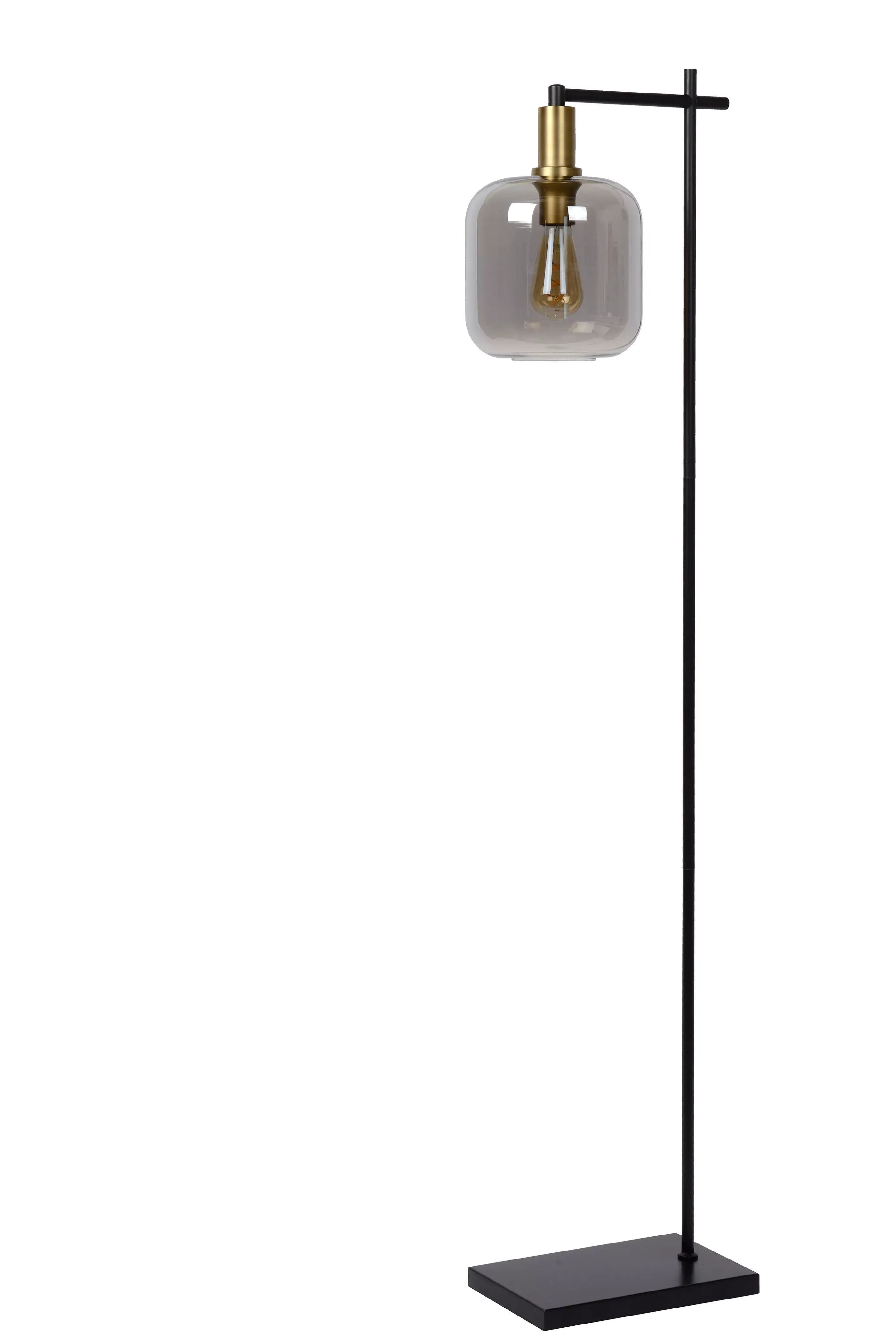 Store JOANET - Vloerlamp - 1xE27 - Fumé Staande Lampen