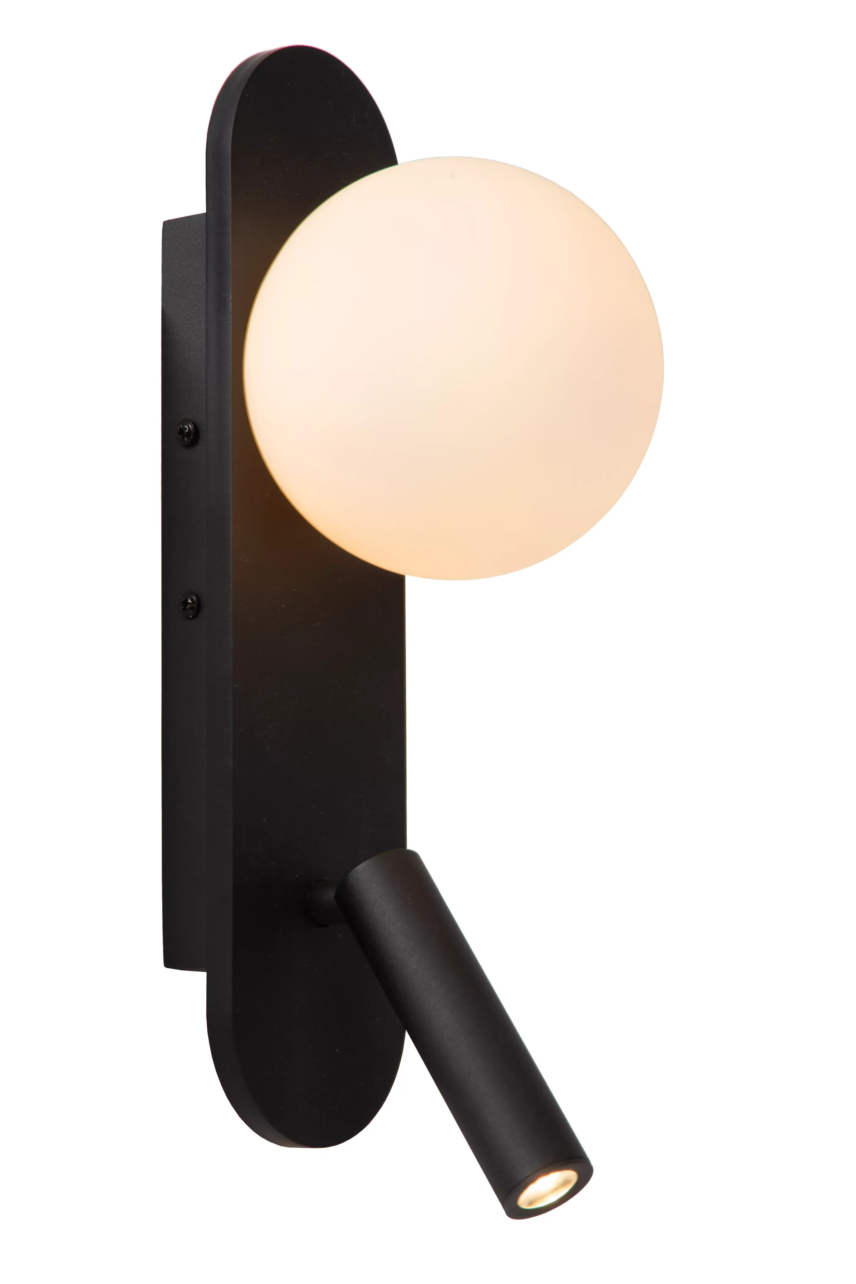 Hot KELLY - Bedlamp / Wandlamp - LED - 1x3,5W 3000K - Zwart Wandverlichting