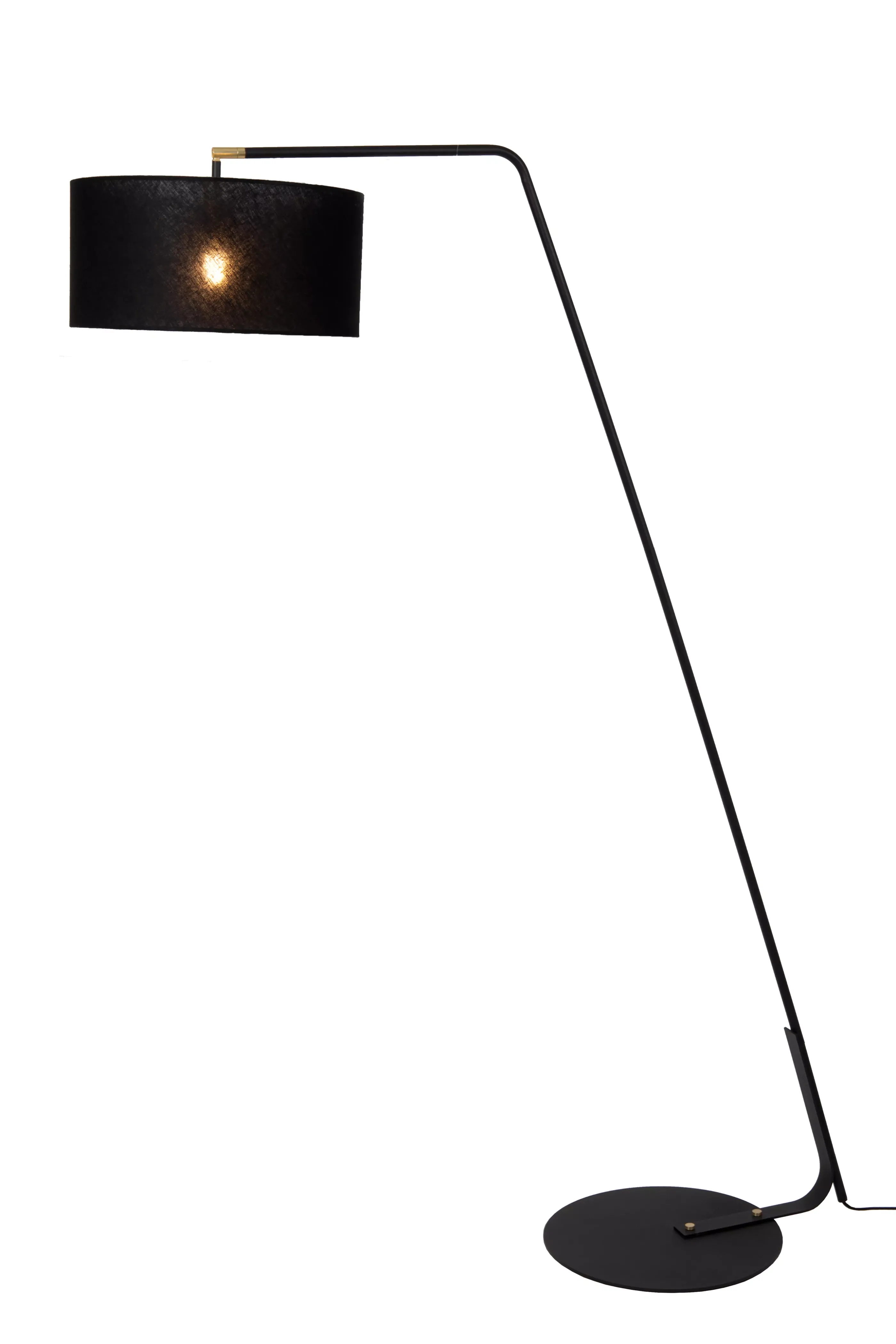 Fashion KELSO - Vloerlamp - 1xE27 - Zwart Staande Lampen