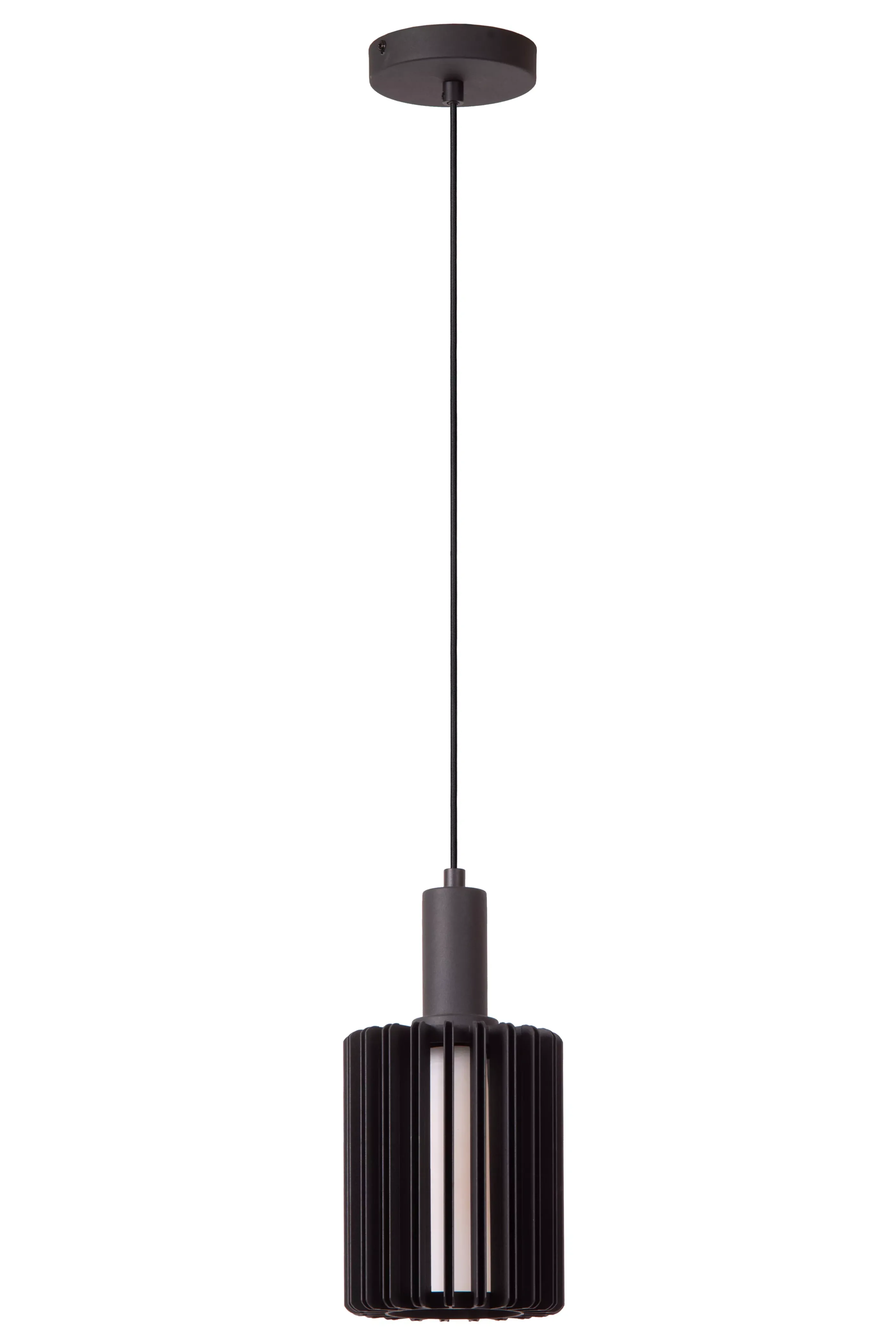 New LAMBRES - Hanglamp - Ø 15 cm - 1xE27 - Zwart Hanglampen