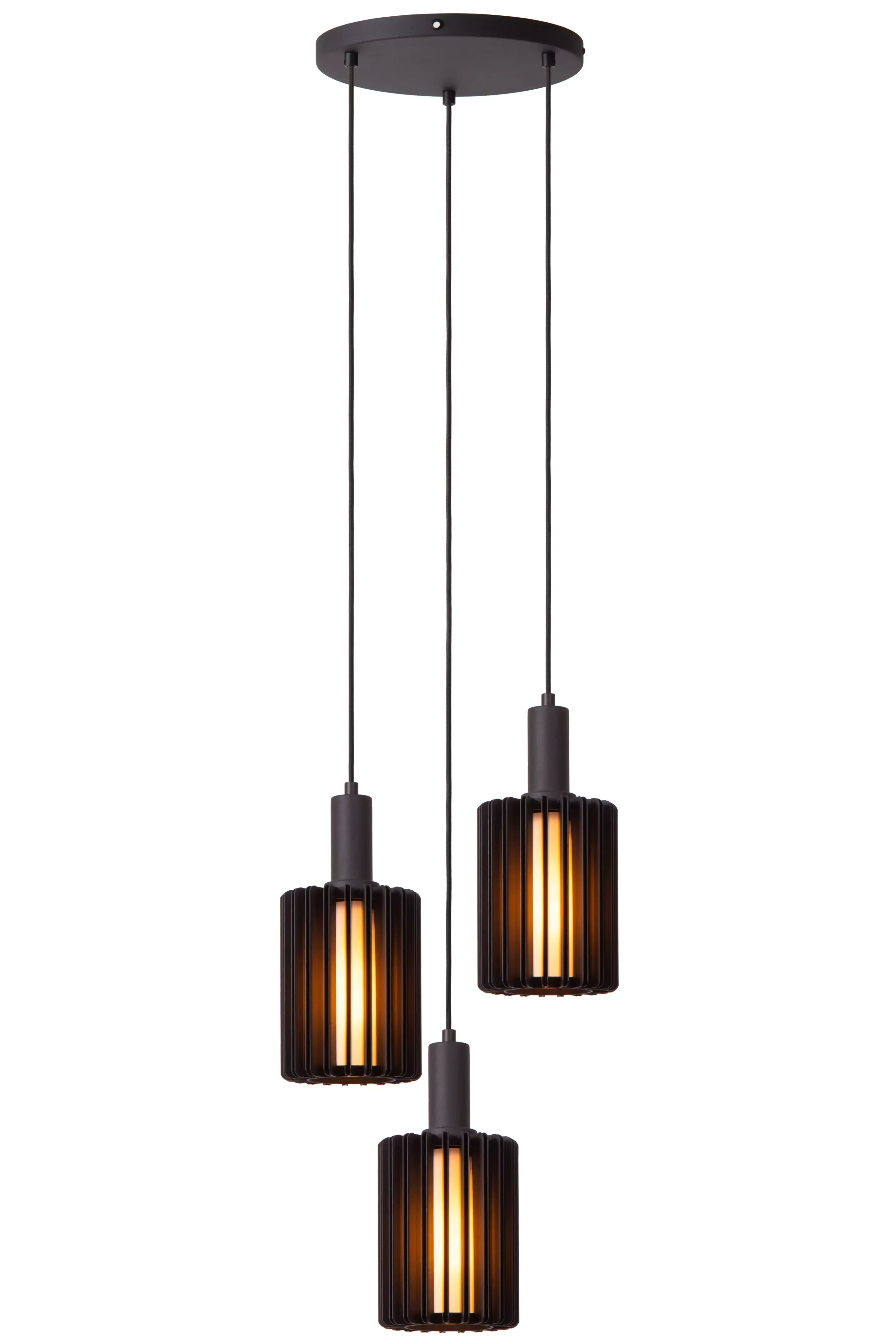 Cheap LAMBRES - Hanglamp - 3xE27 - Zwart Hanglampen