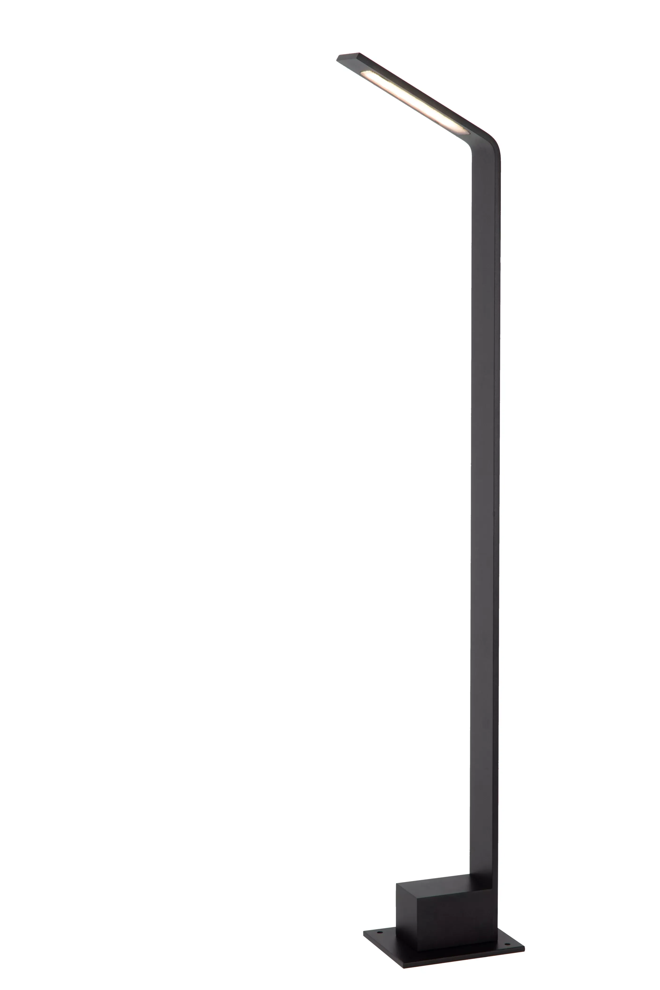 Cheap LAWFORD - Sokkellamp - LED - 1x6W 3000K - IP54 - Zwart Sokkellampen
