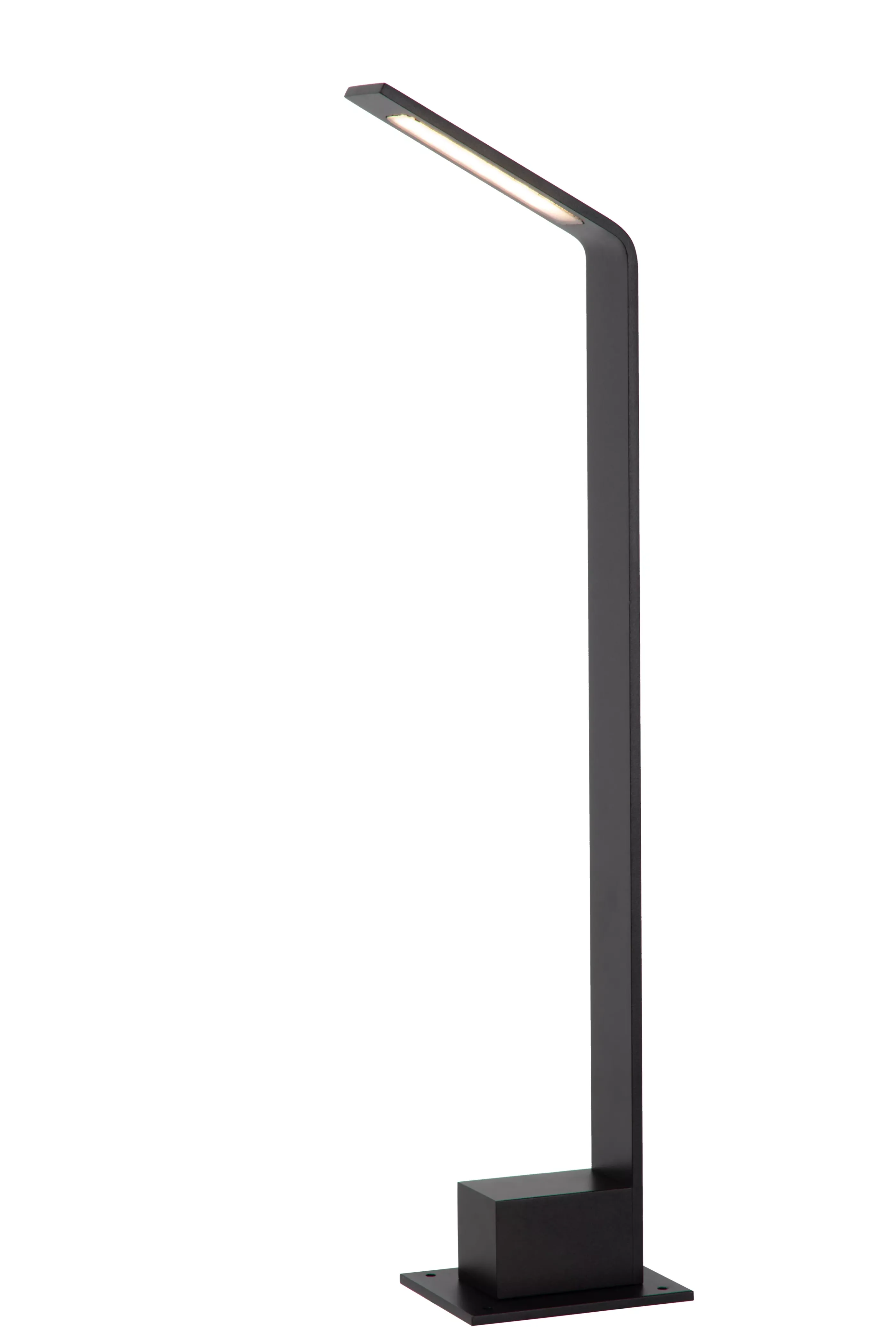 Fashion LAWFORD - Sokkellamp - LED - 1x6W 3000K - IP54 - Zwart Sokkellampen