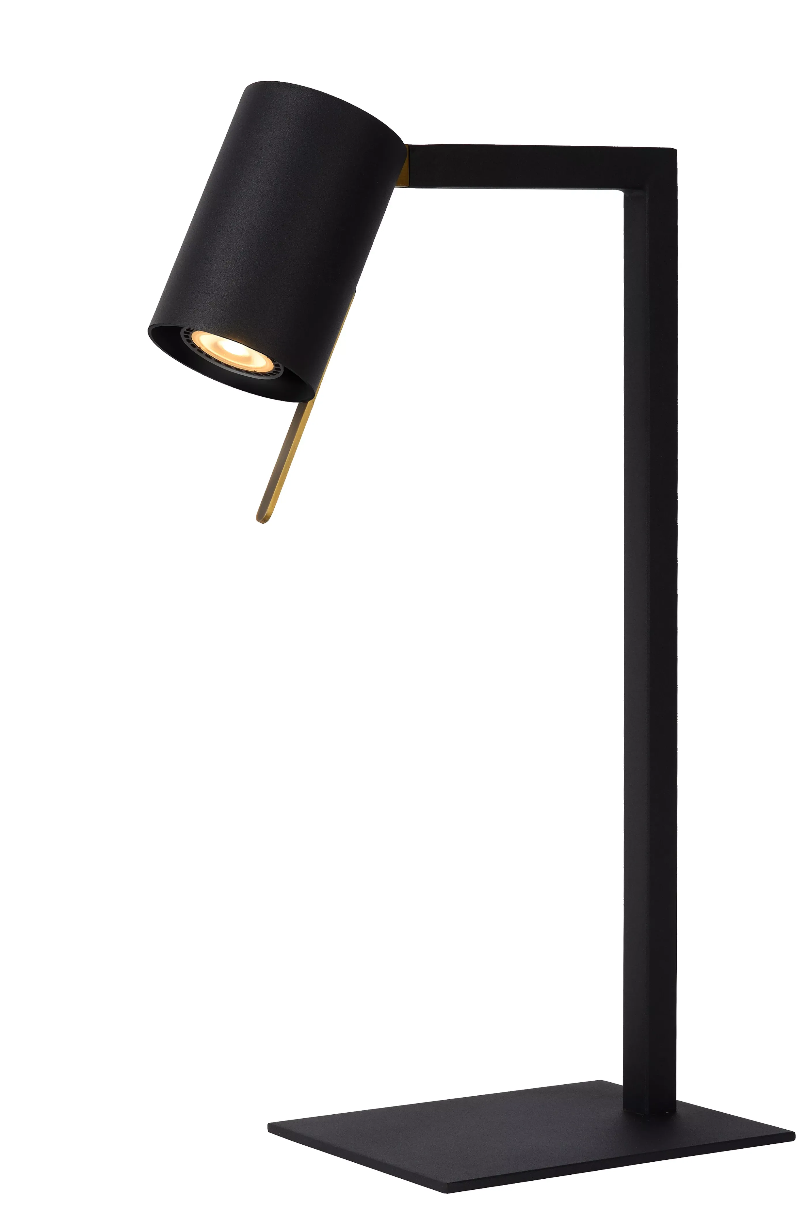 Sale LESLEY - Bureaulamp - 1xGU10 - Zwart Bureaulampen