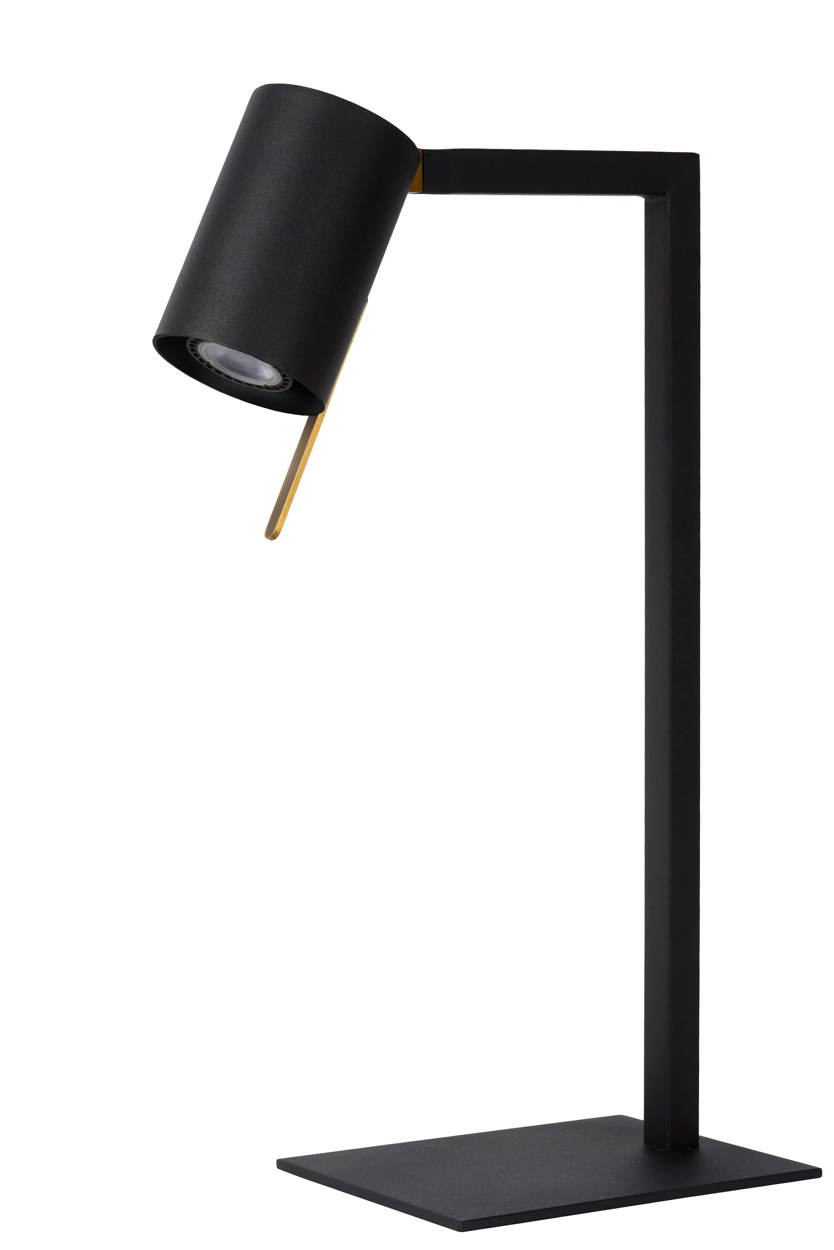 Sale LESLEY - Bureaulamp - 1xGU10 - Zwart Bureaulampen