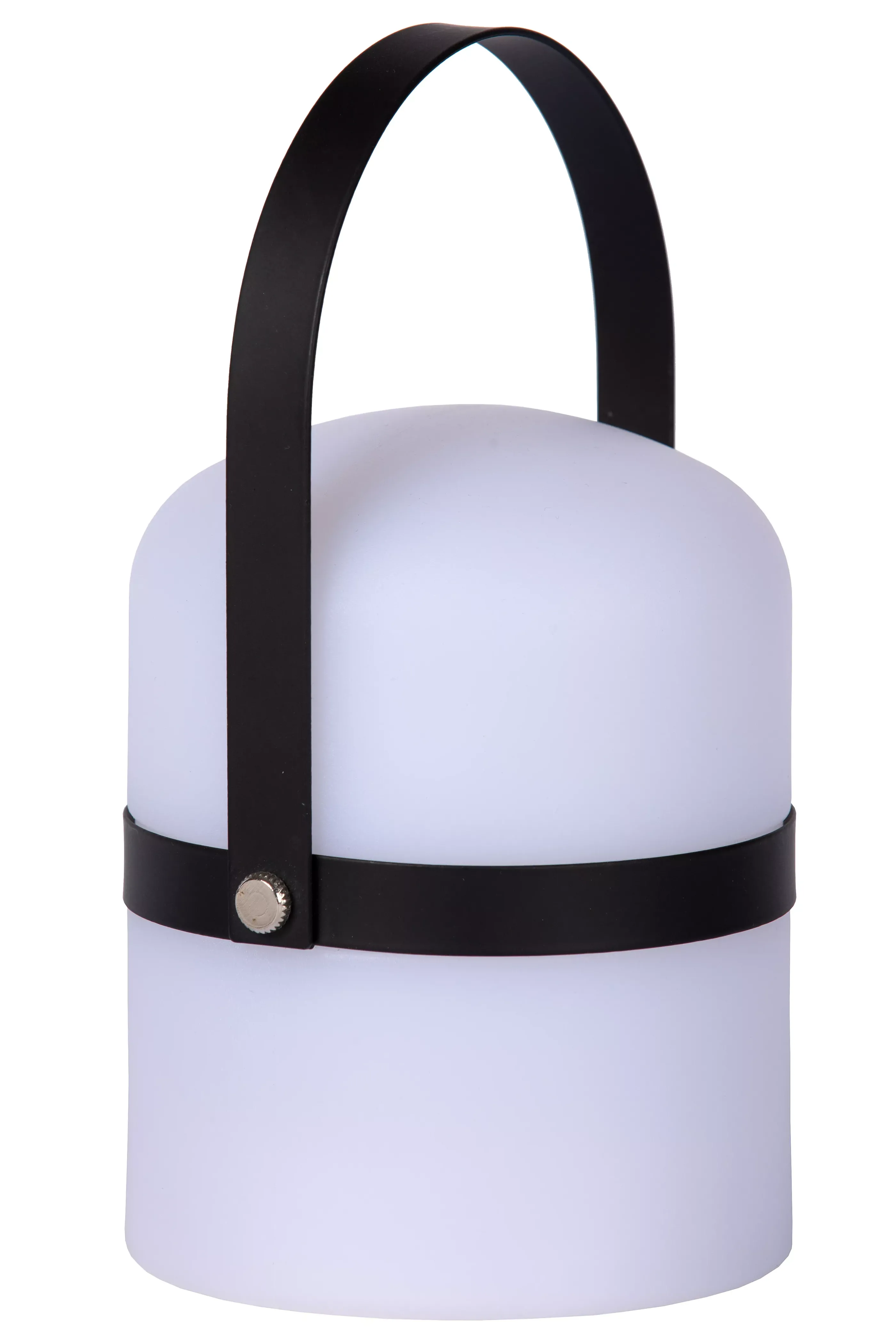 Hot LITTLE JOE - Oplaadbare Tafellamp Binnen/Buiten - Accu/Batterij - Ø 10 cm - LED Dim to warm - 1x0,3W 2800K/3200K - IP44 - Zwart Tafellampen Buiten