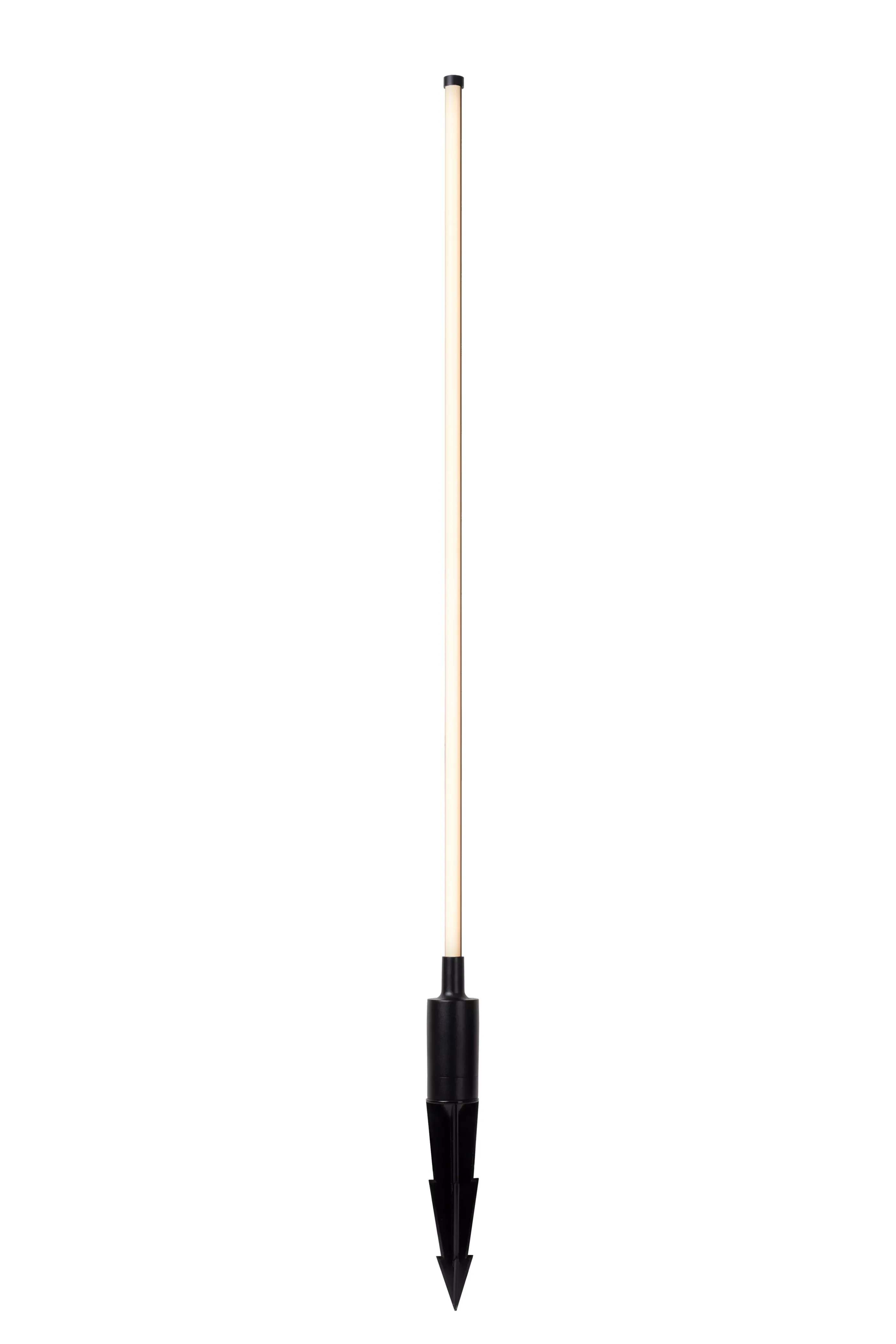 Fashion LORNEX - Tuinspot - Ø 4,9 cm - LED - 1x6W 3000K - IP54 - Zwart Tuinspots
