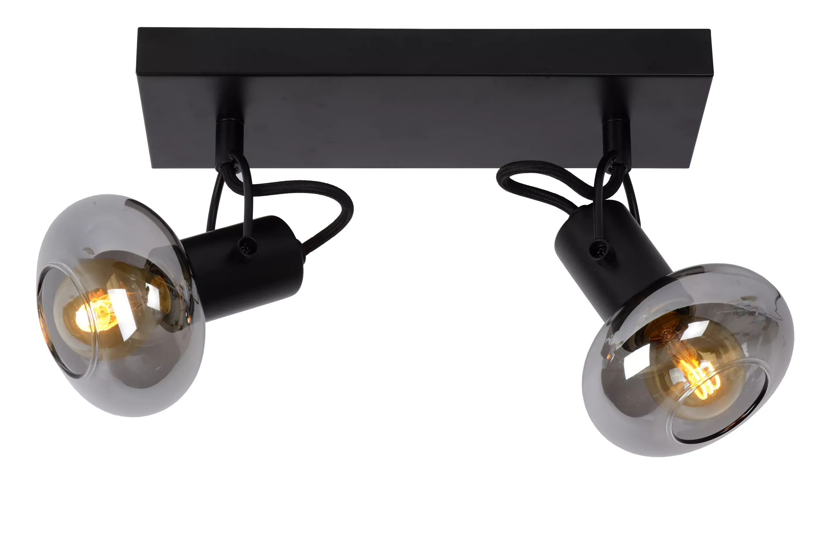 Shop MADEE - Plafondspot - 2xE14 - Zwart Plafondlampen
