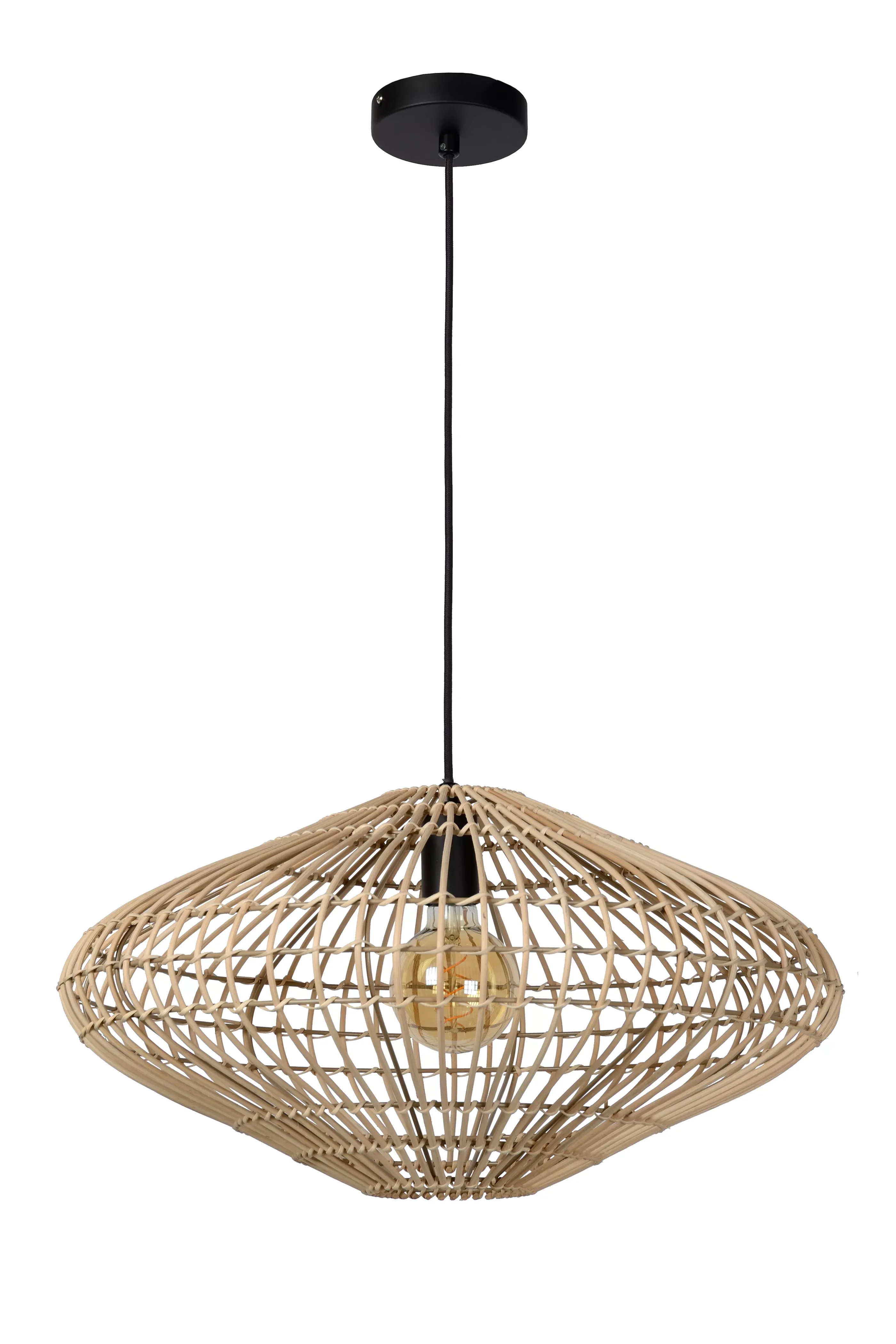 Store MAGALI - Hanglamp - Ø 56 cm - 1xE27 - Naturel Hanglampen