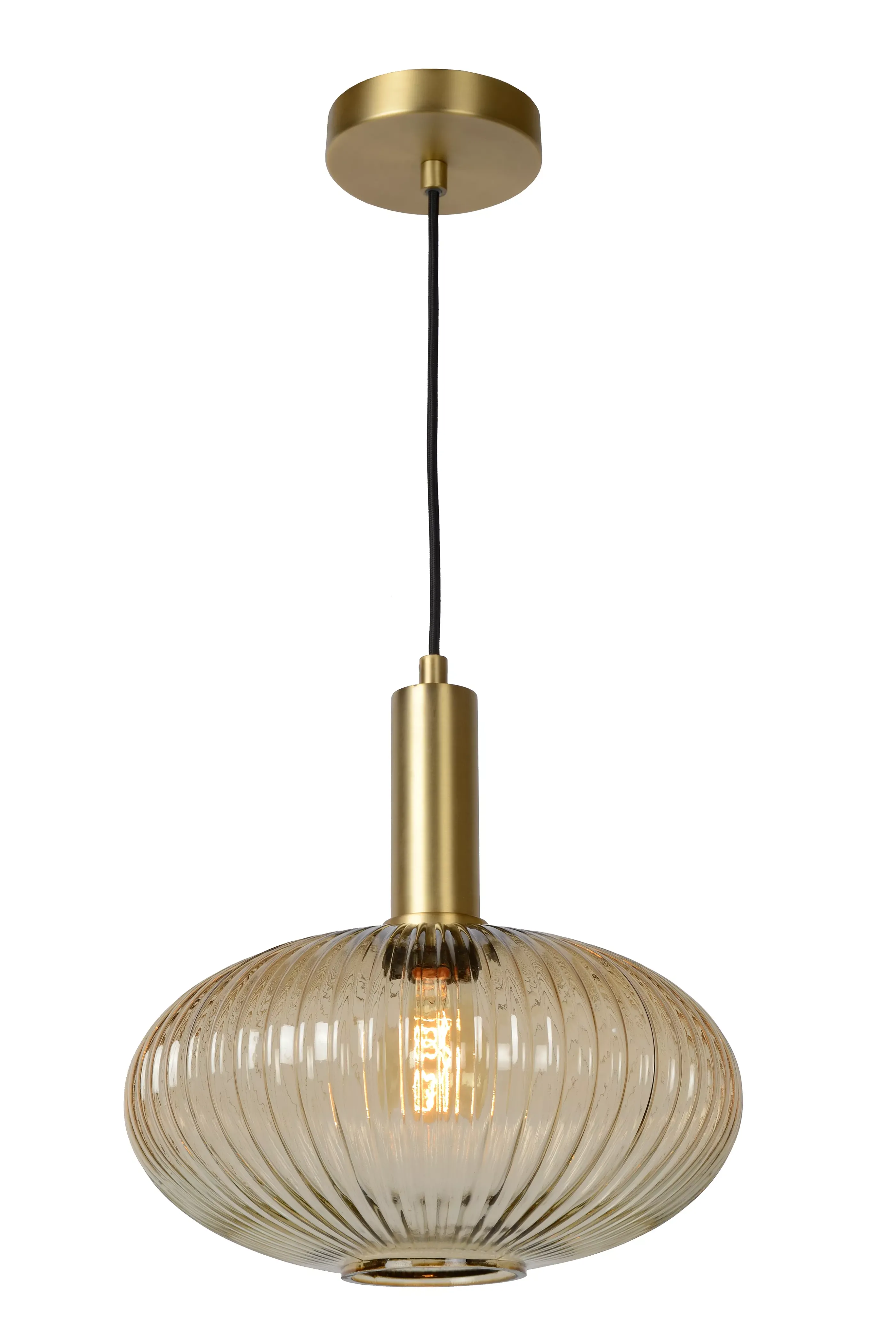 Hot MALOTO - Hanglamp - Ø 30 cm - 1xE27 - Amber Hanglampen