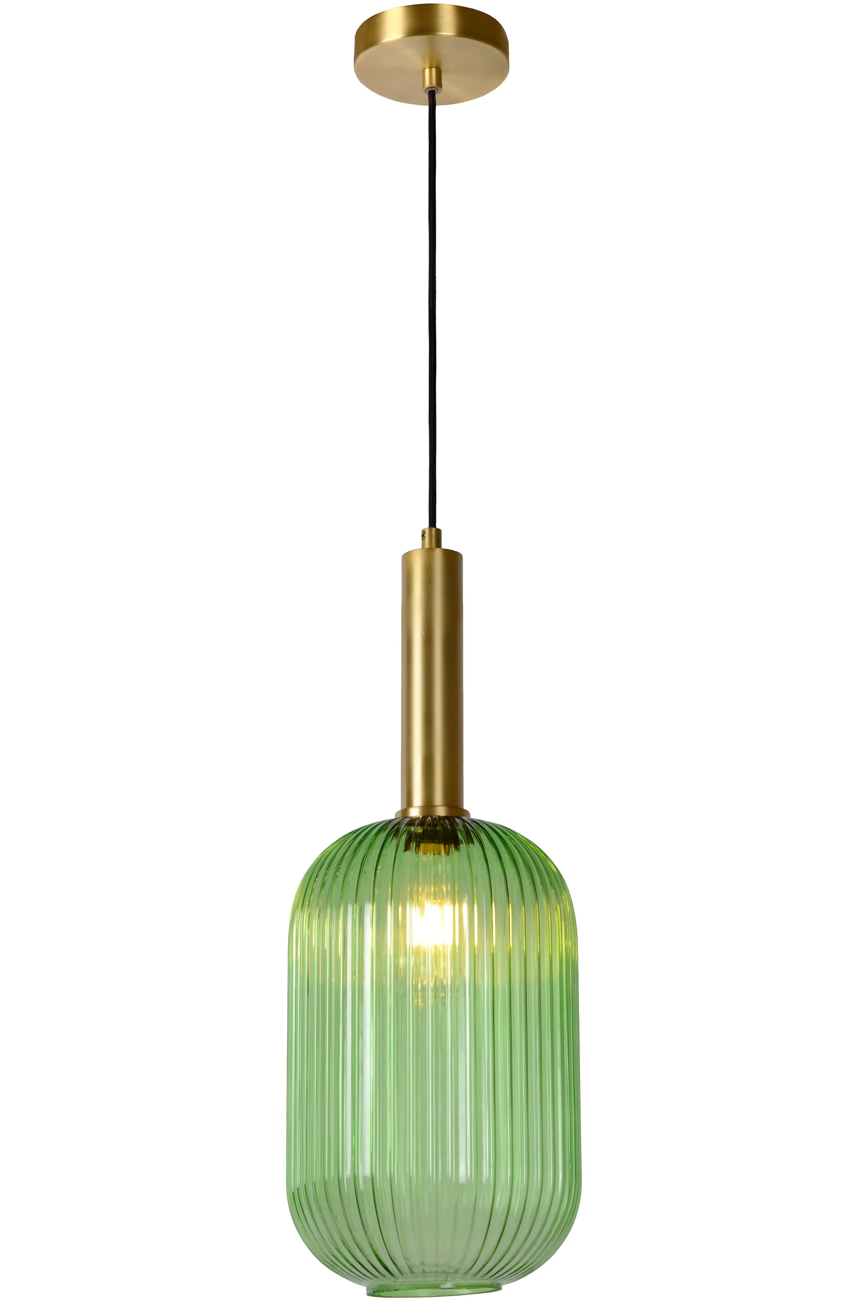 Outlet MALOTO - Hanglamp - Ø 20 cm - 1xE27 - Groen Hanglampen