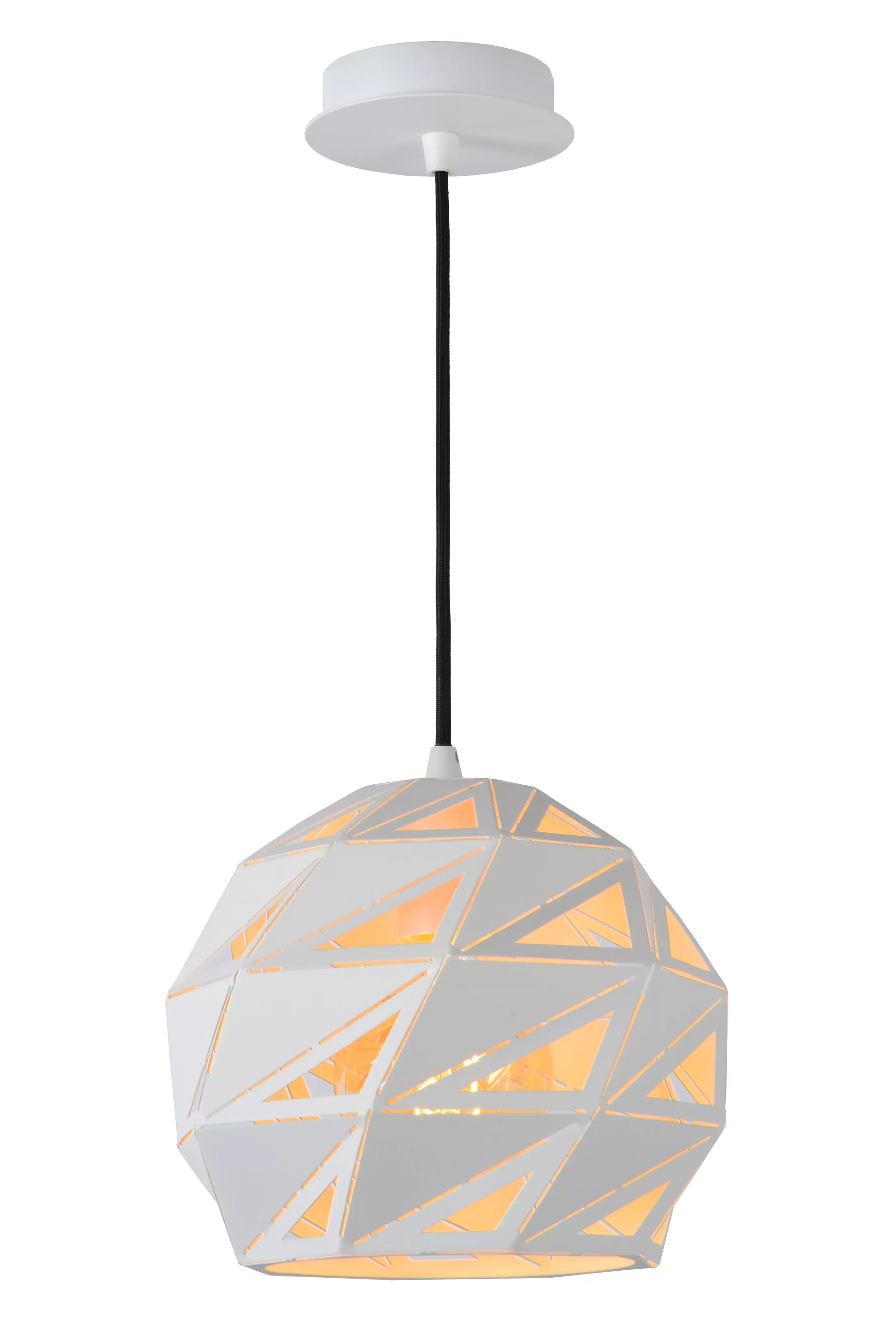 Sale MALUNGA - Hanglamp - Ø 25 cm - 1xE27 - Wit Hanglampen