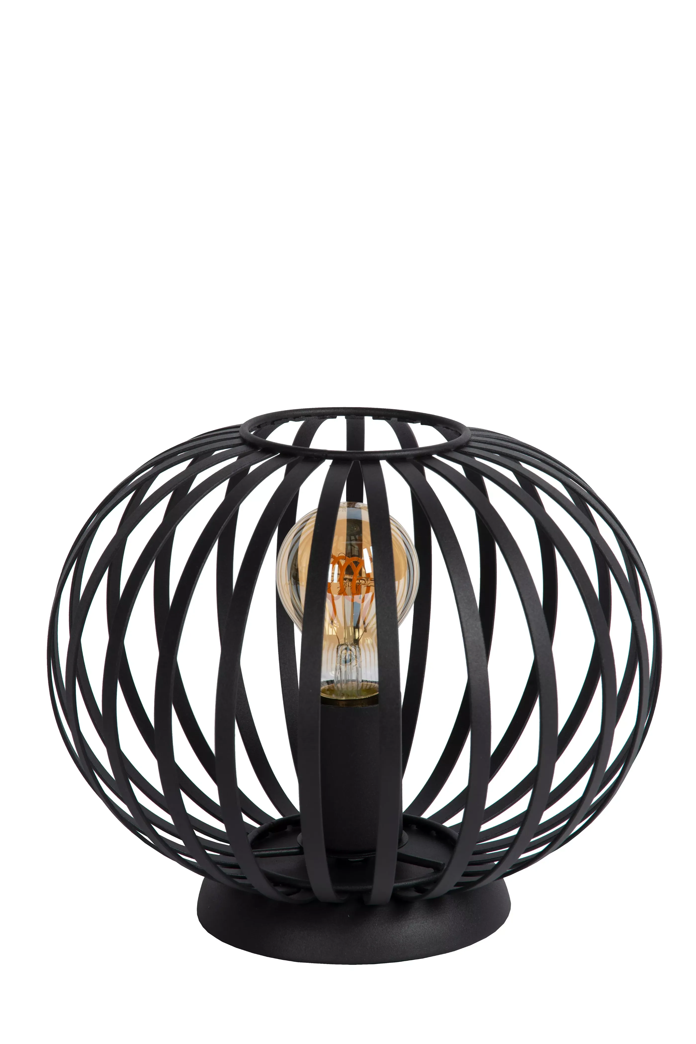 Cheap MANUELA - Tafellamp - Ø 25 cm - 1xE27 - Zwart Tafellampen
