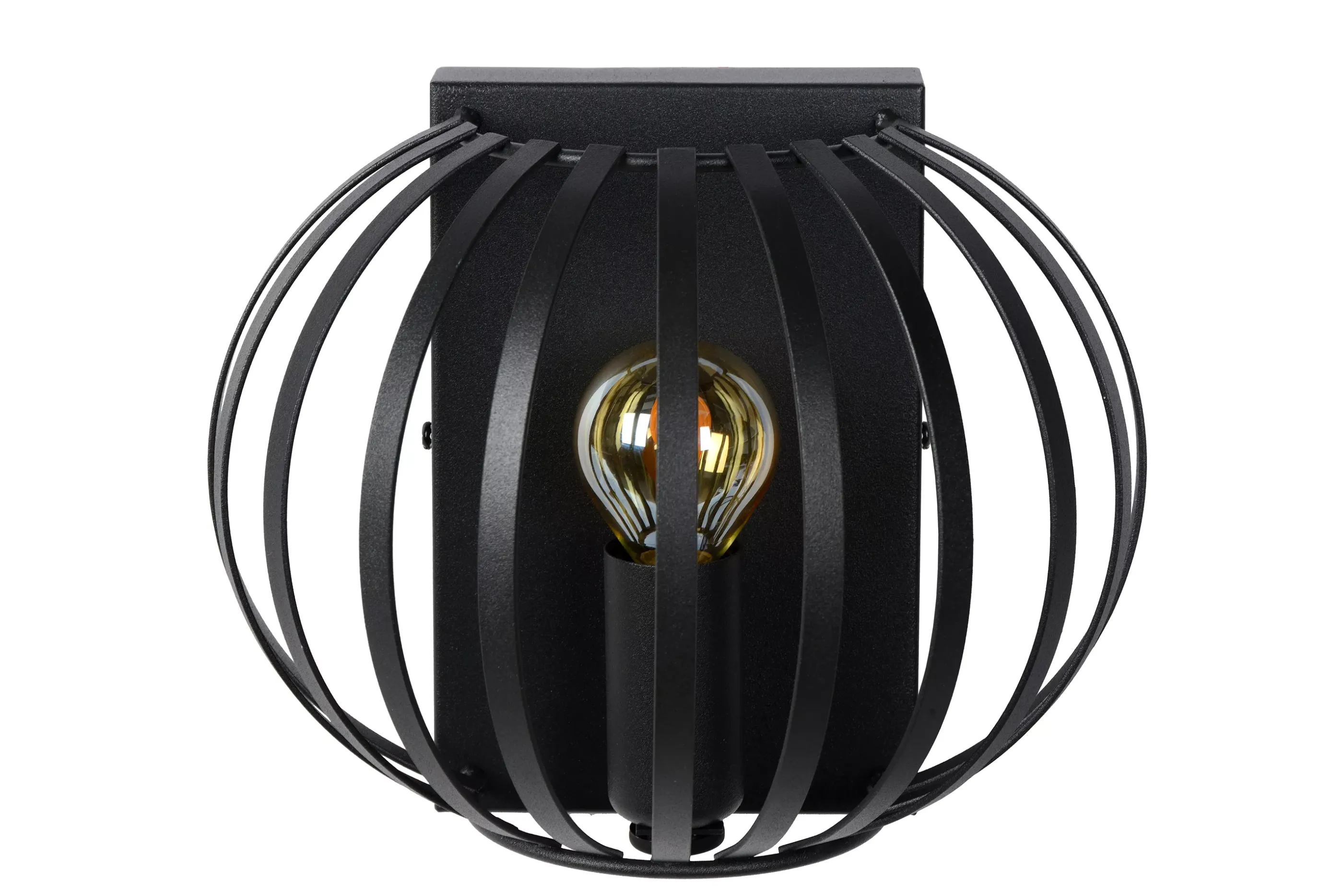 Online MANUELA - Wandlamp - 1xE14 - Zwart Wandverlichting