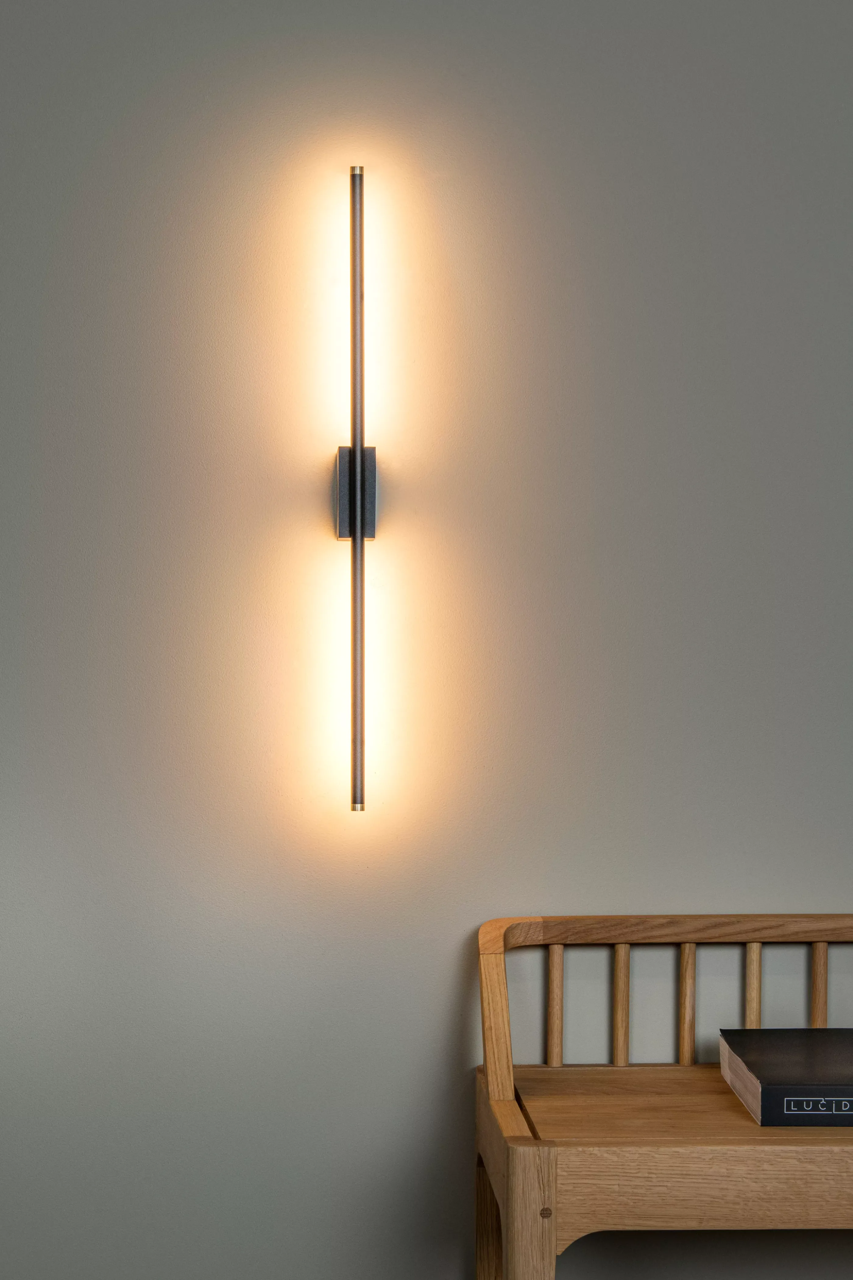 Store MARNIK - Wandlamp - LED Dimb. - CCT - 1x13W 2700K/4000K - Zwart Wandverlichting