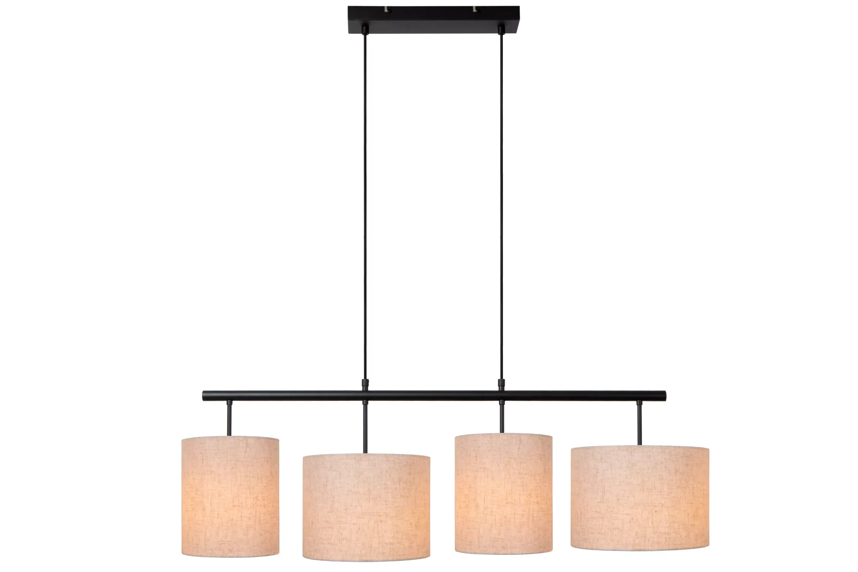 Online MAYA - Hanglamp - 4xE27 - Beige Hanglampen