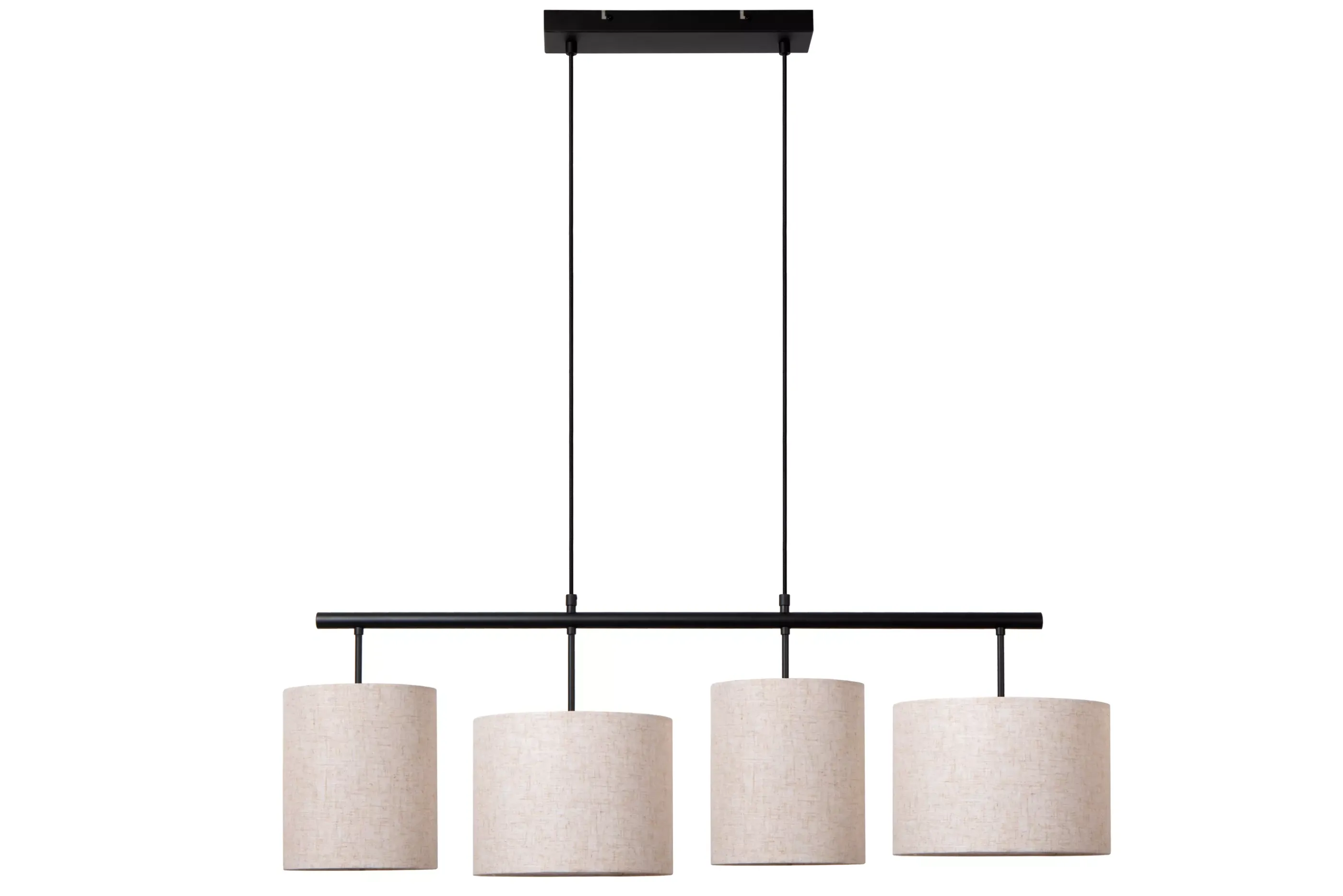 Online MAYA - Hanglamp - 4xE27 - Beige Hanglampen