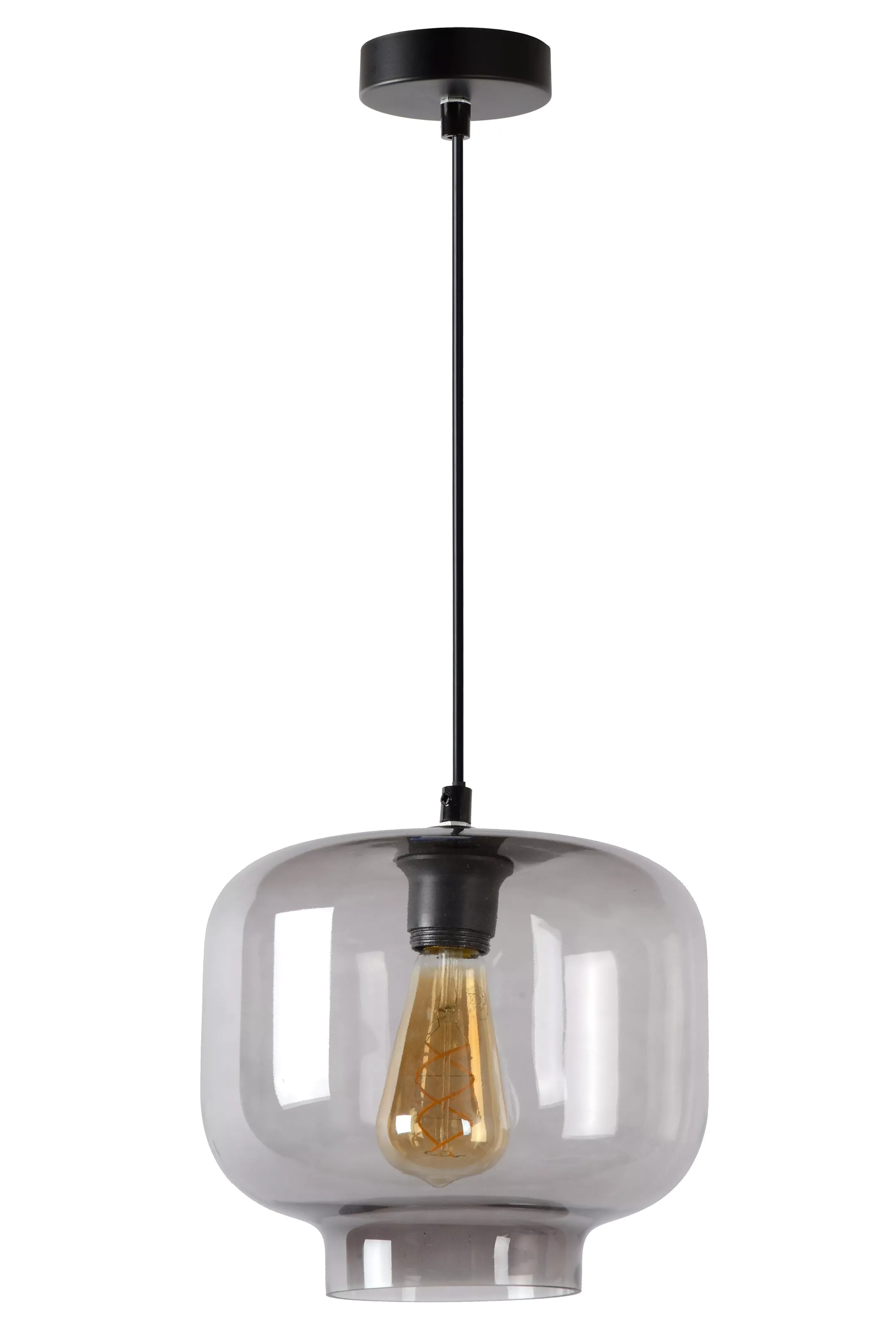 Cheap MEDINE - Hanglamp - Ø 25 cm - 1xE27 - Fumé Hanglampen