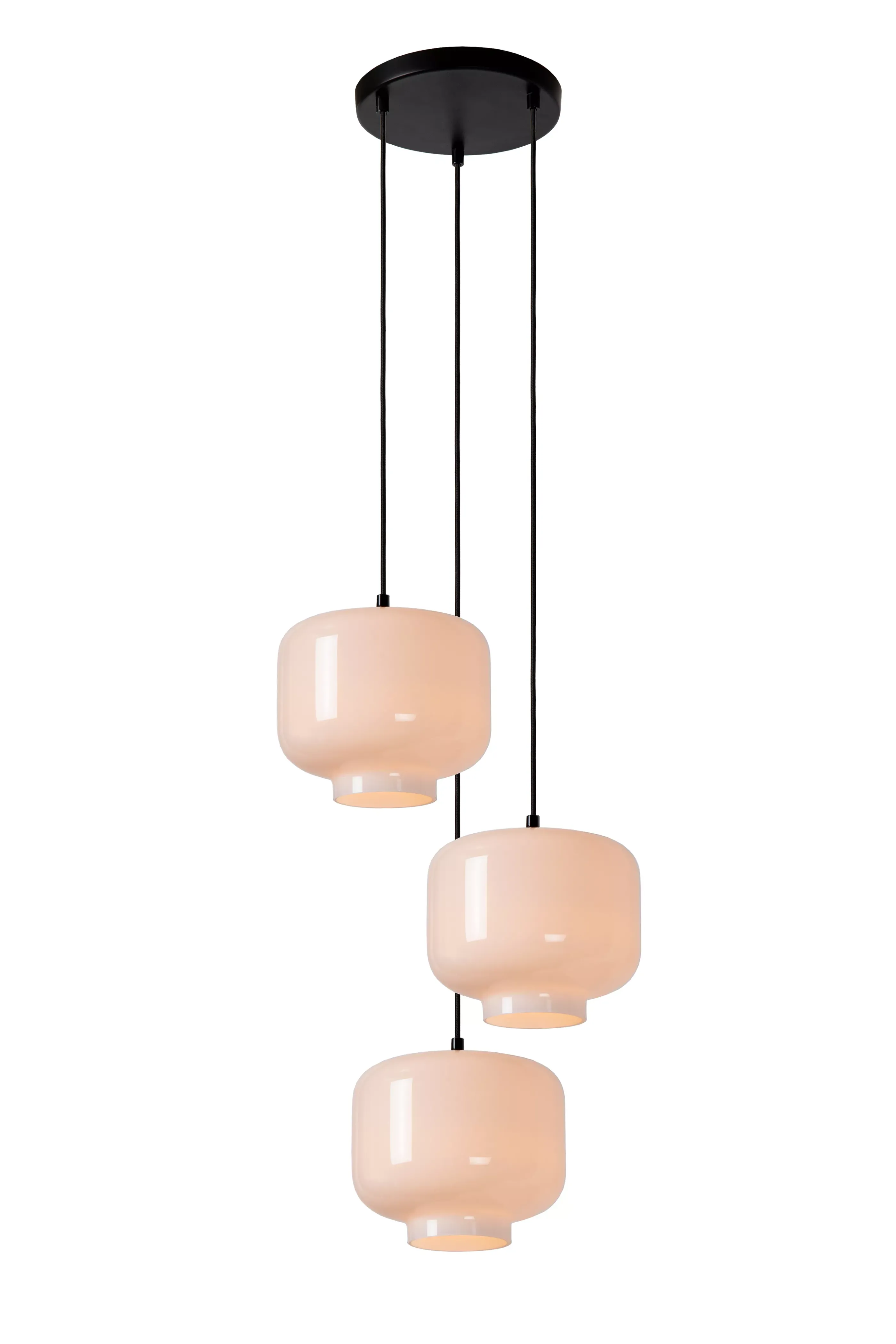 Store MEDINE - Hanglamp - Ø 46 cm - 3xE27 - Opaal Hanglampen
