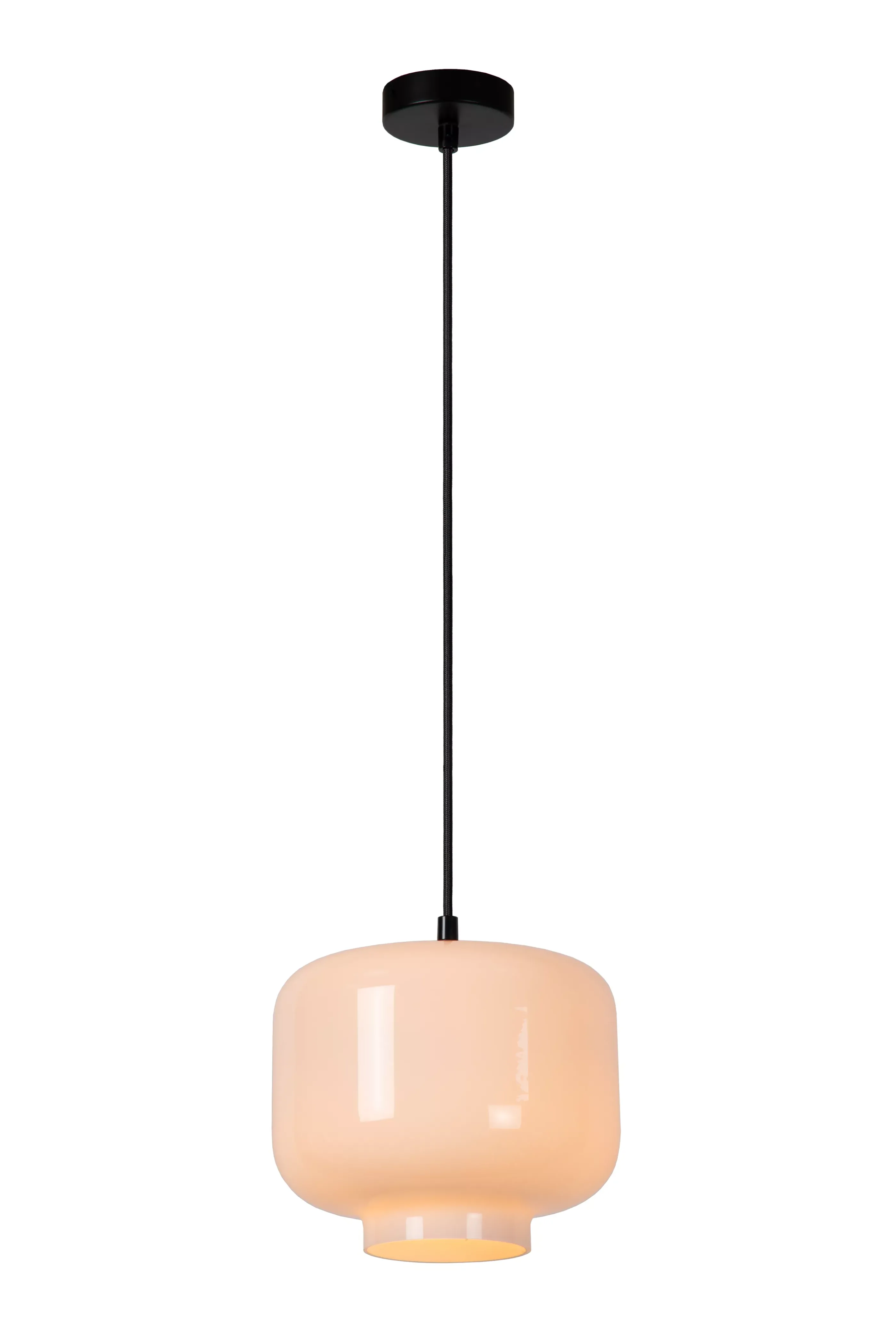 Outlet MEDINE - Hanglamp - Ø 25 cm - 1xE27 - Opaal Hanglampen