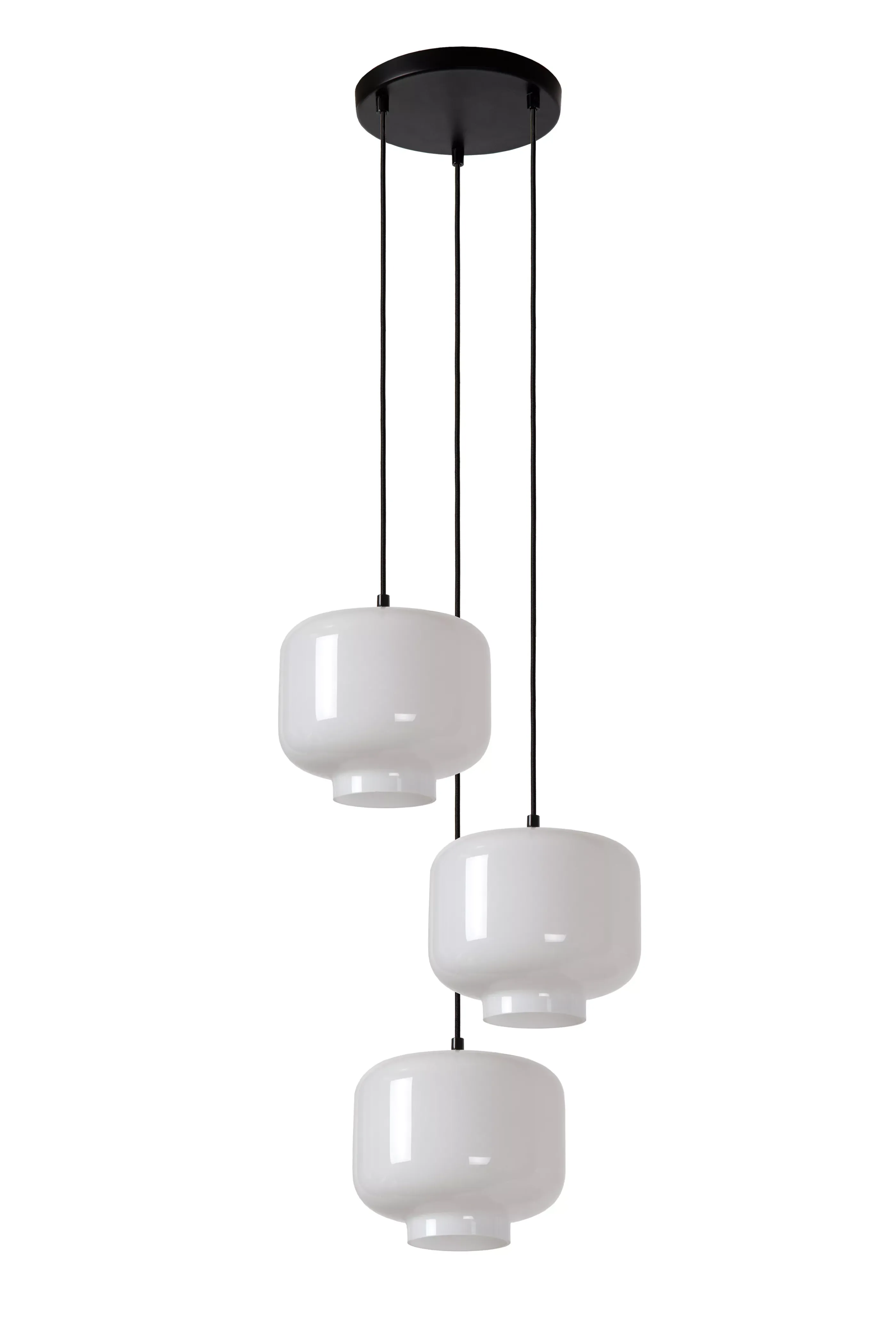 Store MEDINE - Hanglamp - Ø 46 cm - 3xE27 - Opaal Hanglampen