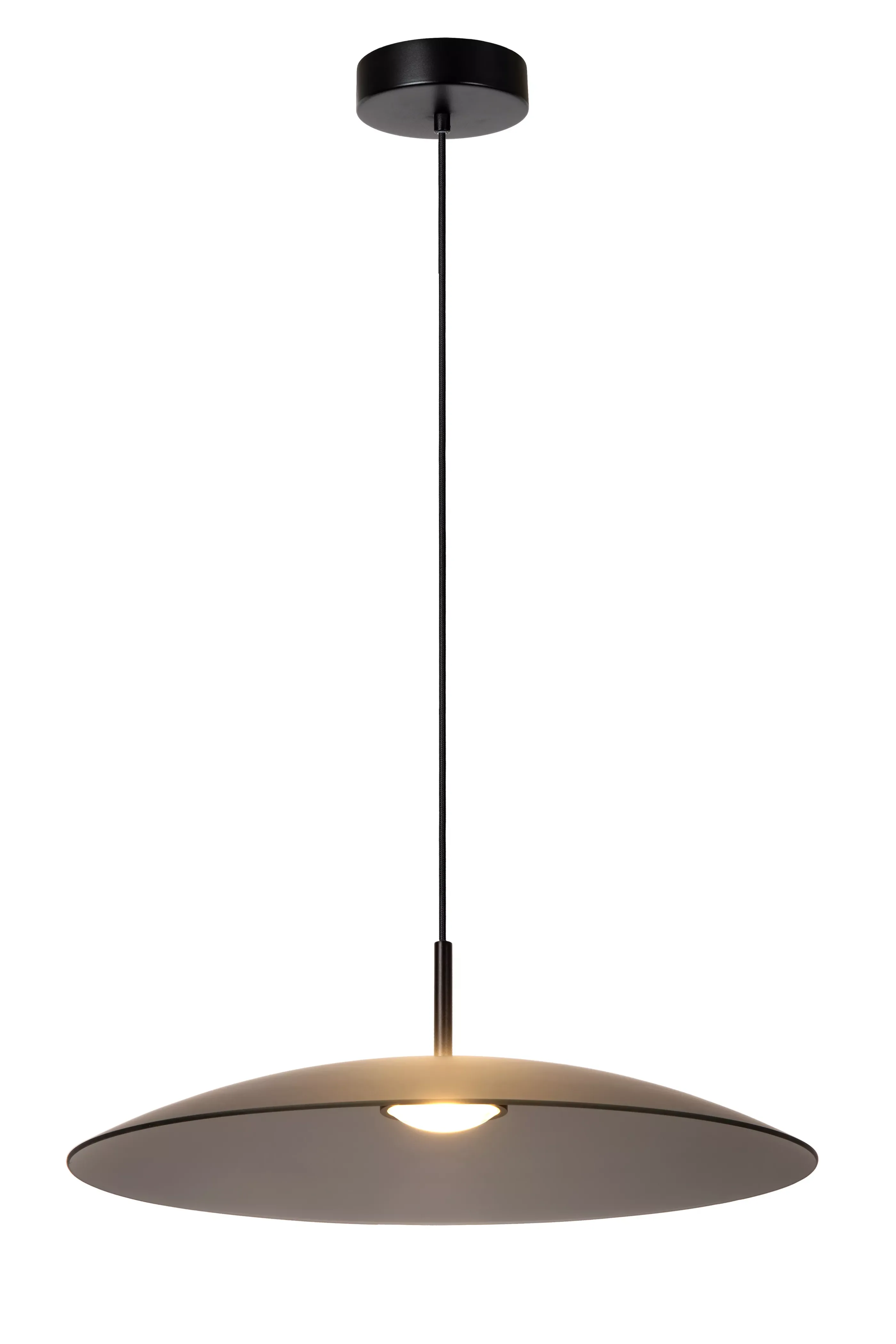 Sale MENGA - Hanglamp - Ø 60 cm - LED Dimb. - 1x18,6W 2700K - Fumé Hanglampen