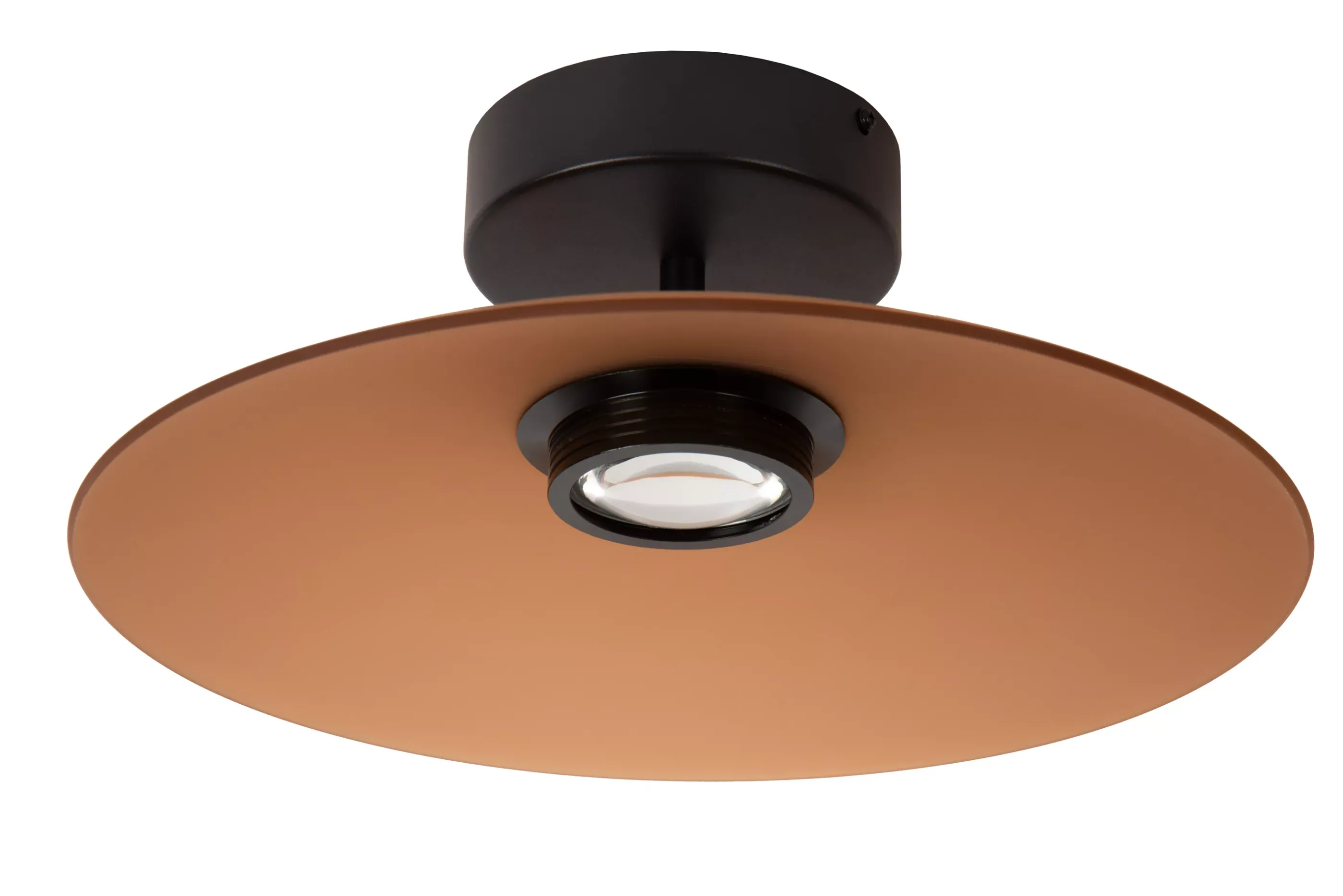 New MENGA - Plafonnière - Ø 40 cm - LED Dimb. - 1x11W 2700K - Amber Plafondlampen