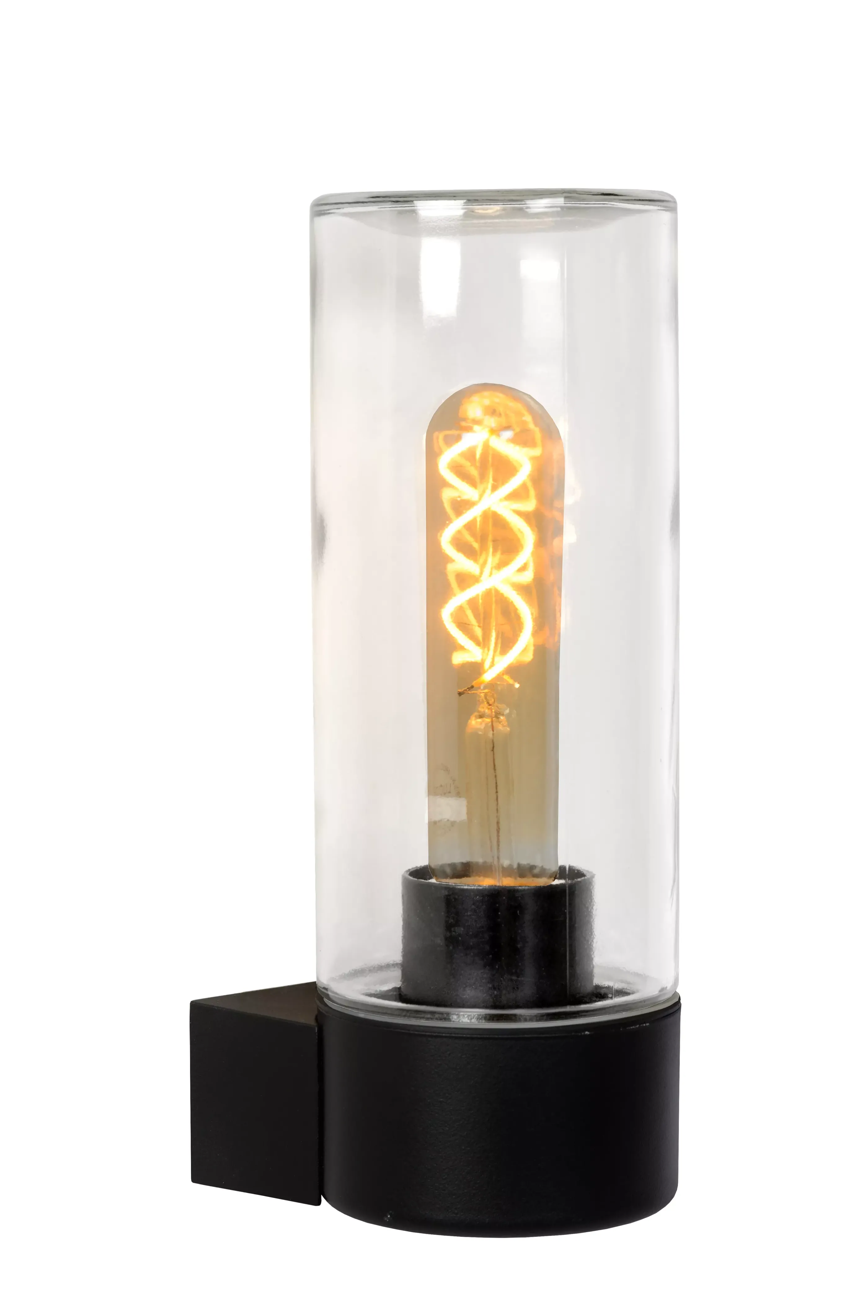 Best MICHA - Wandlamp Binnen/Buiten - 1xE27 - IP44 - Zwart Wandverlichting Buiten